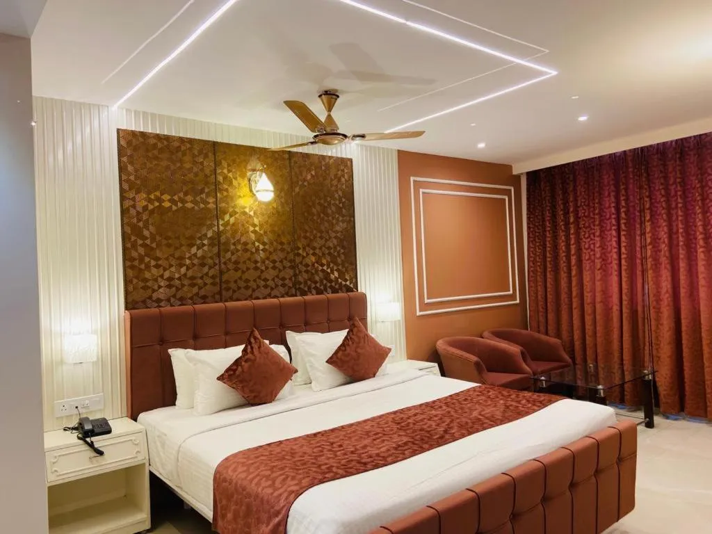 Bed in The Shanti A Boutique Hotel