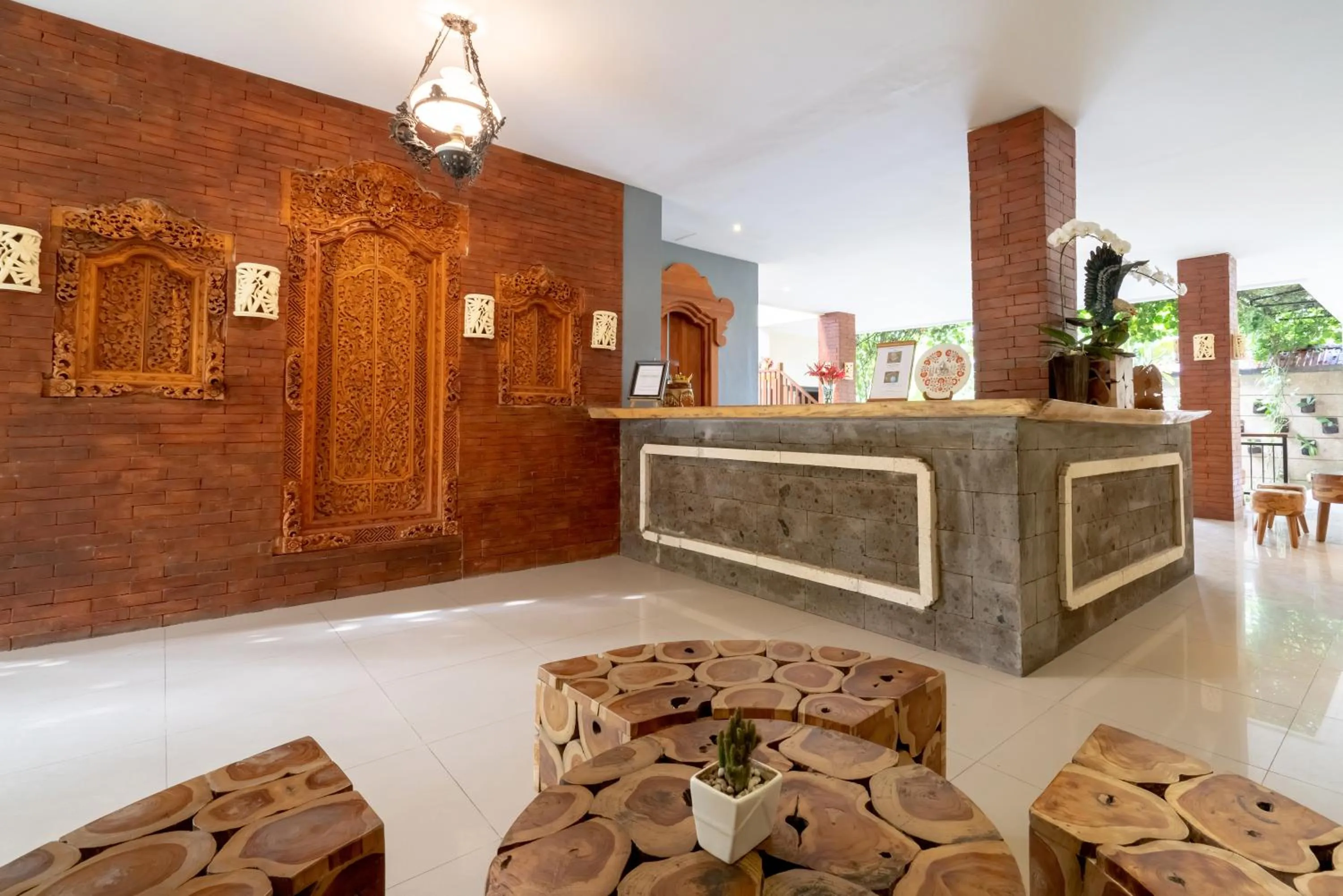 Lobby or reception in Ashoka Tree Resort at Tanggayuda