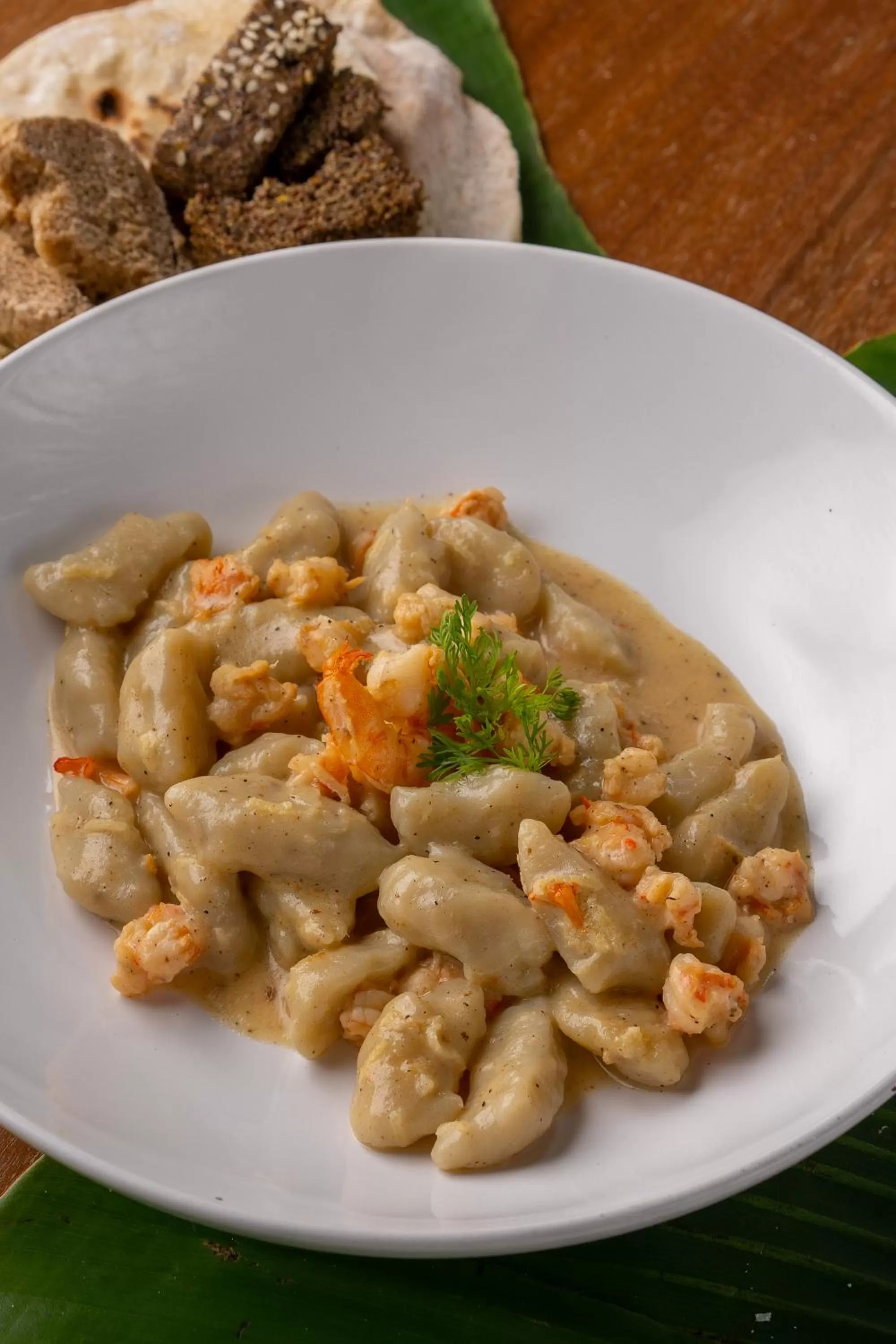 Food and drinks in El Encuentro Surf Lodge