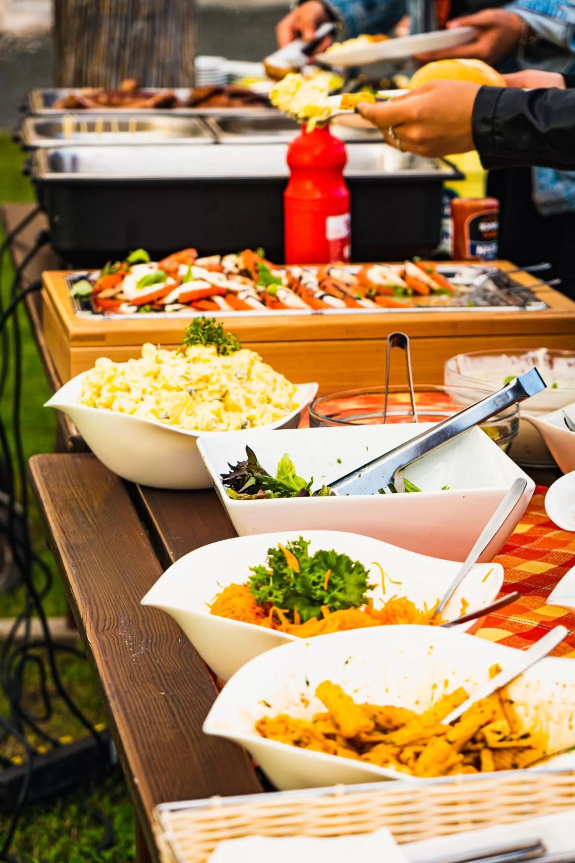 BBQ facilities in Familienhotel "Rhön Feeling"