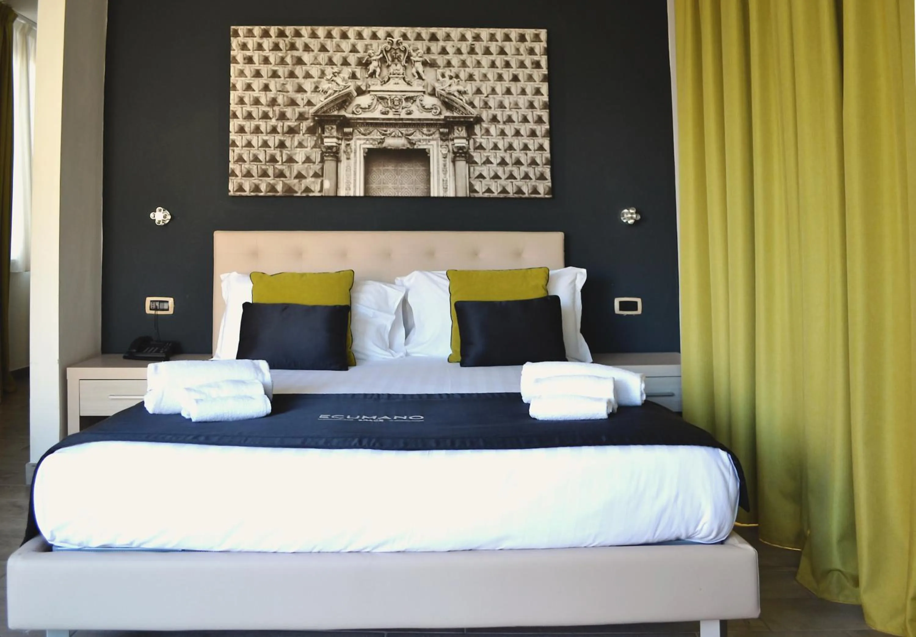 Bed in Ecumano Space