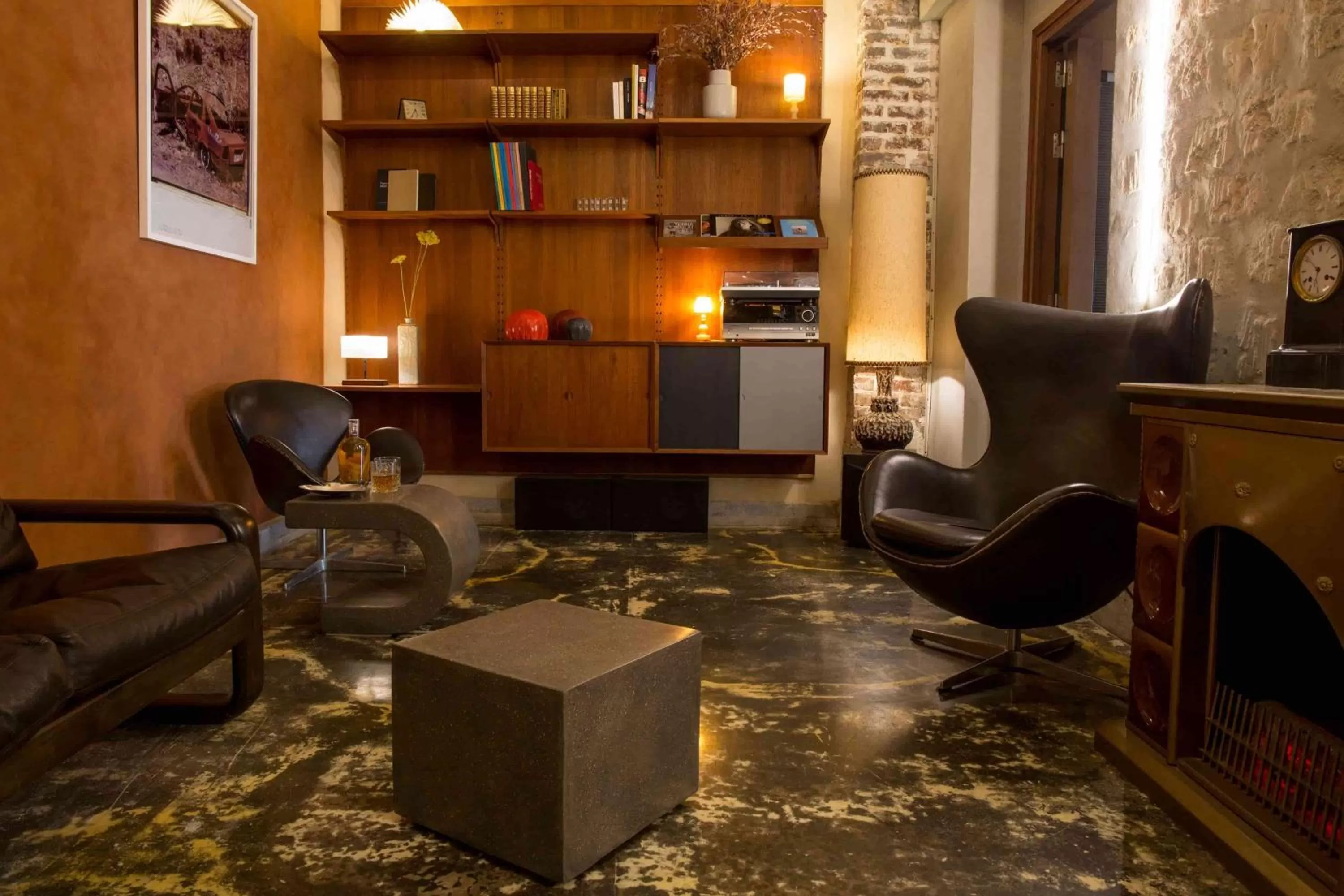 Living room in Hôtel La Nouvelle République & Hammam