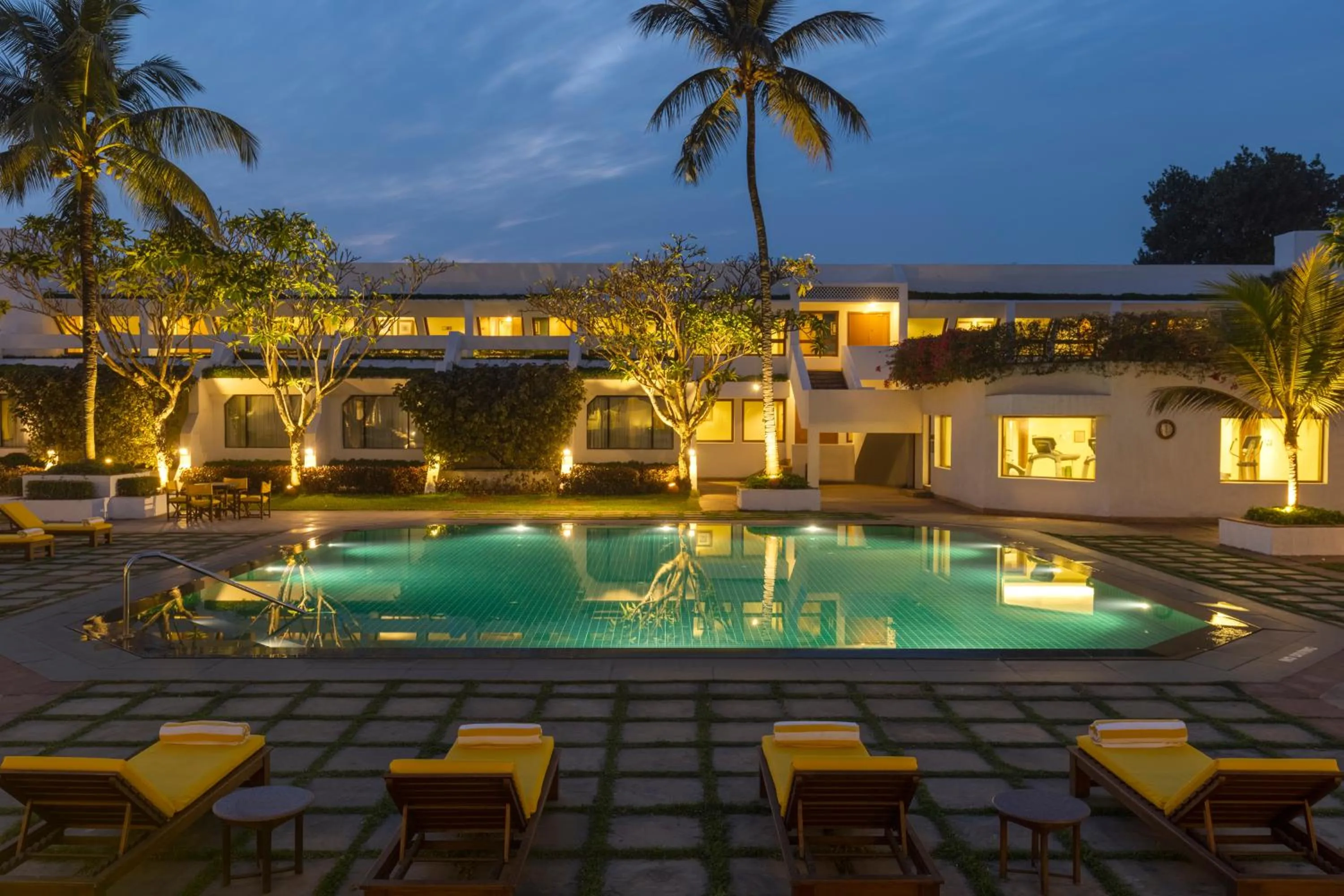 Swimming pool in Trident Bhubaneswar