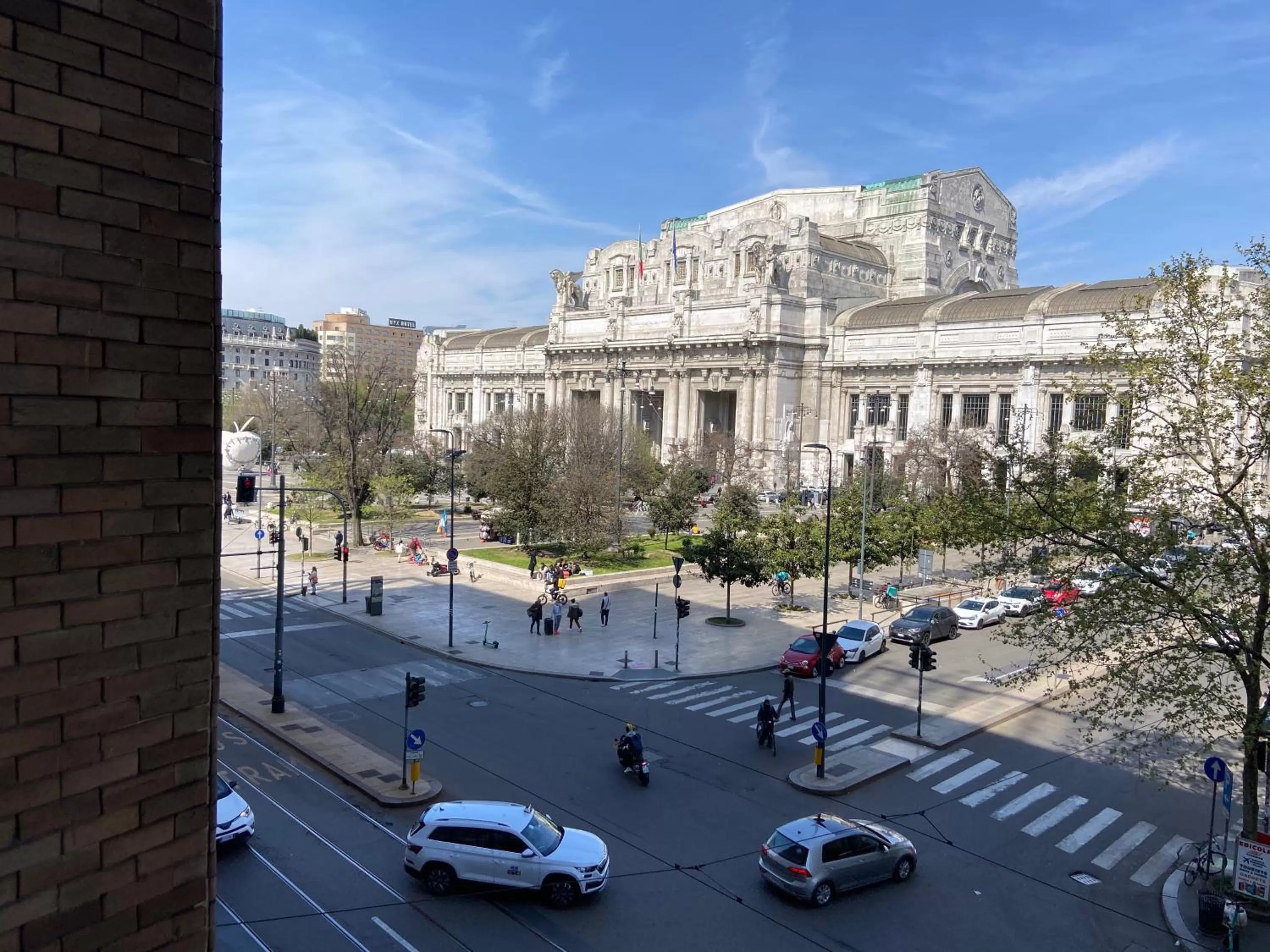 Property building in AV Hotel Milano