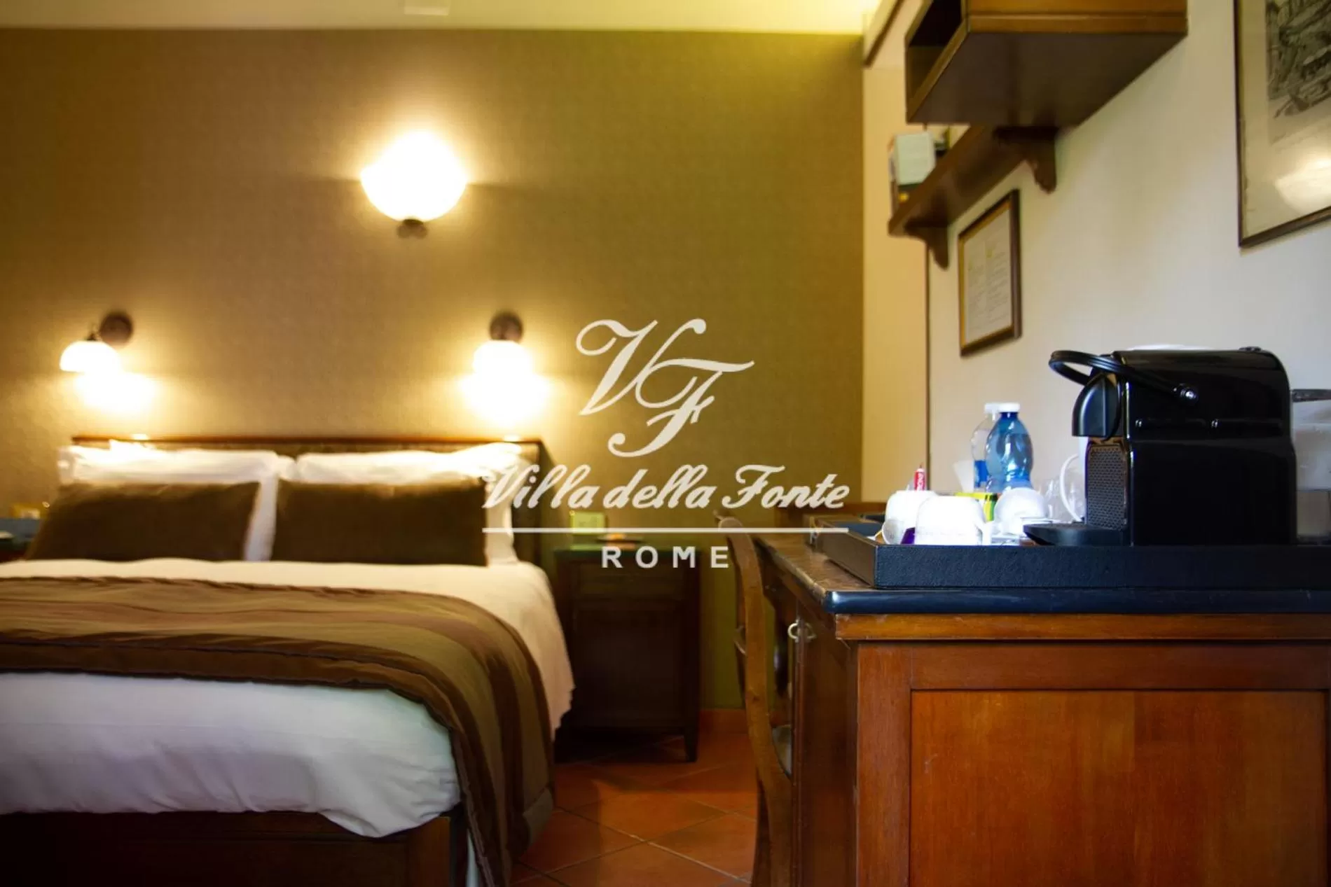 Bed in Villa della Fonte