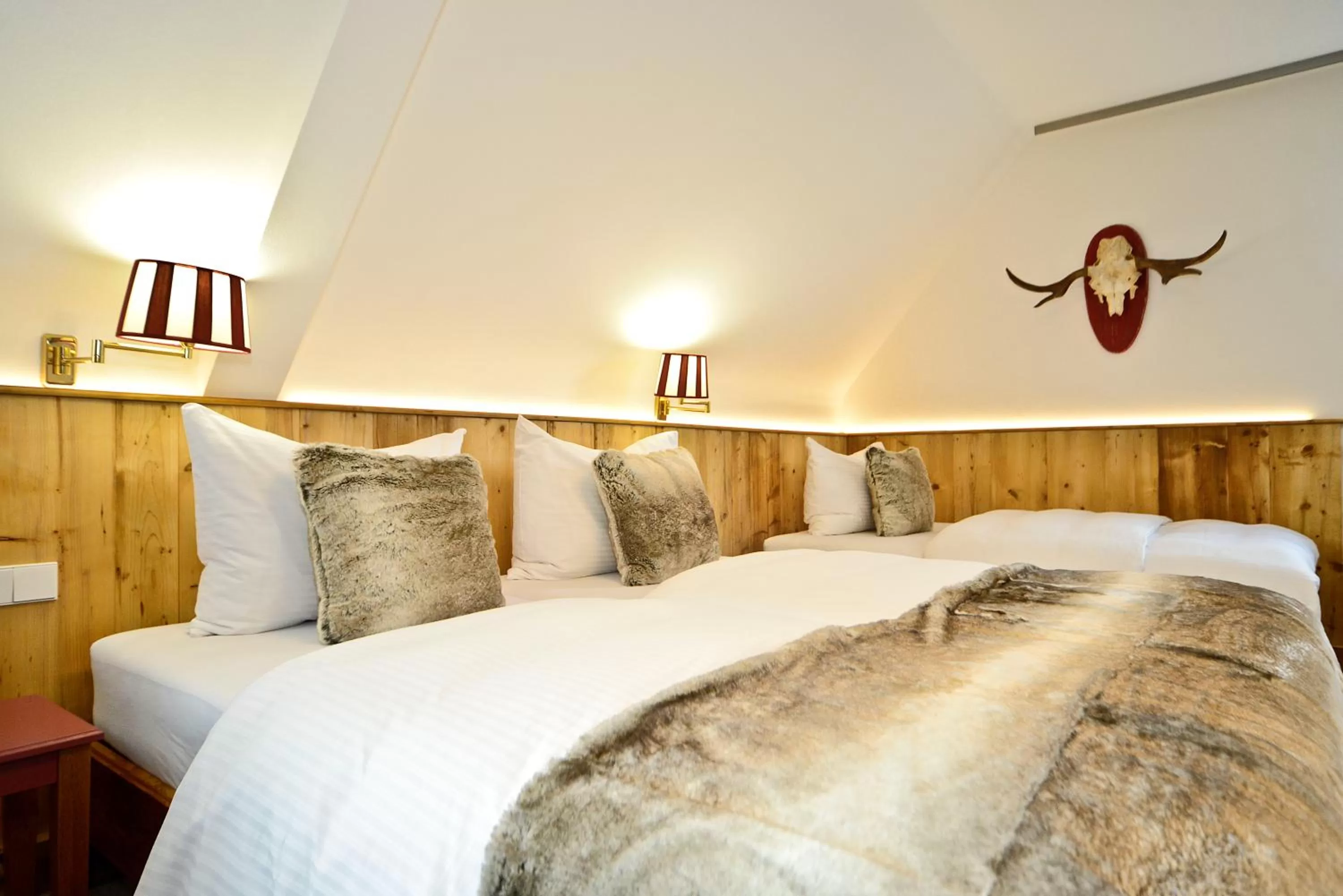 Photo of the whole room, Bed in Illertisser Hof