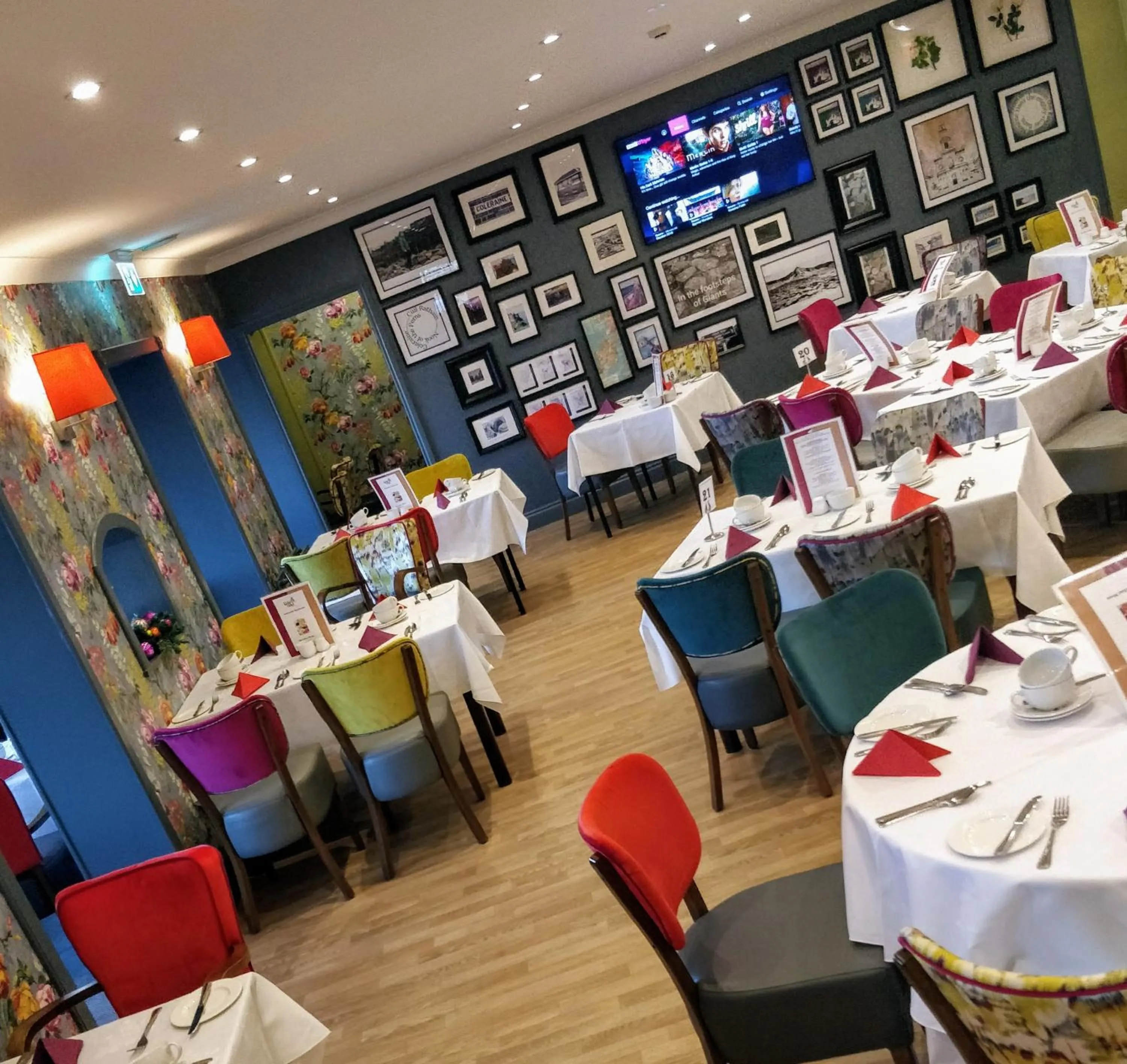 Dining area in The Lodge Hotel