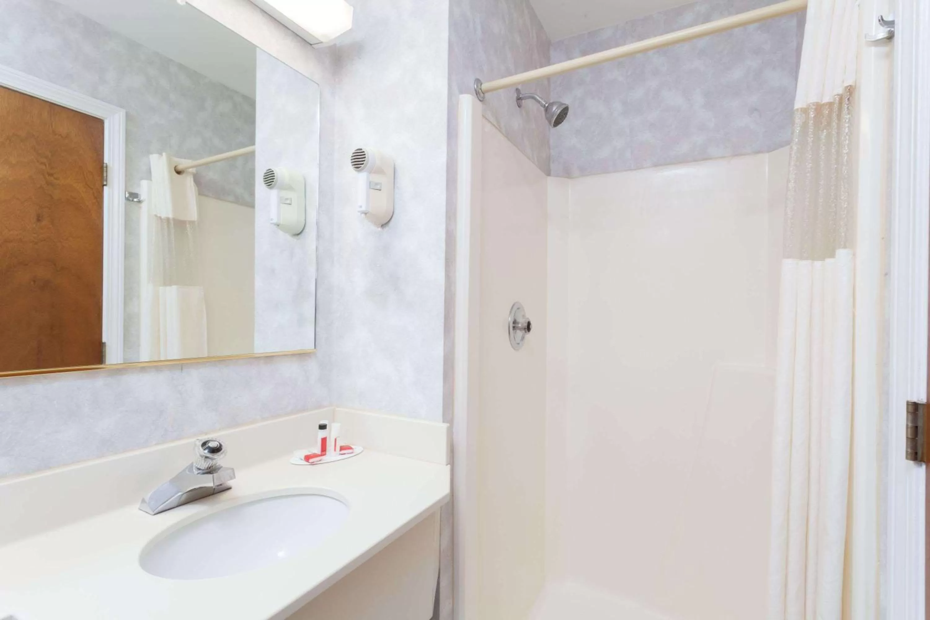 Bathroom in Travelodge by Wyndham Great Barrington Berkshires