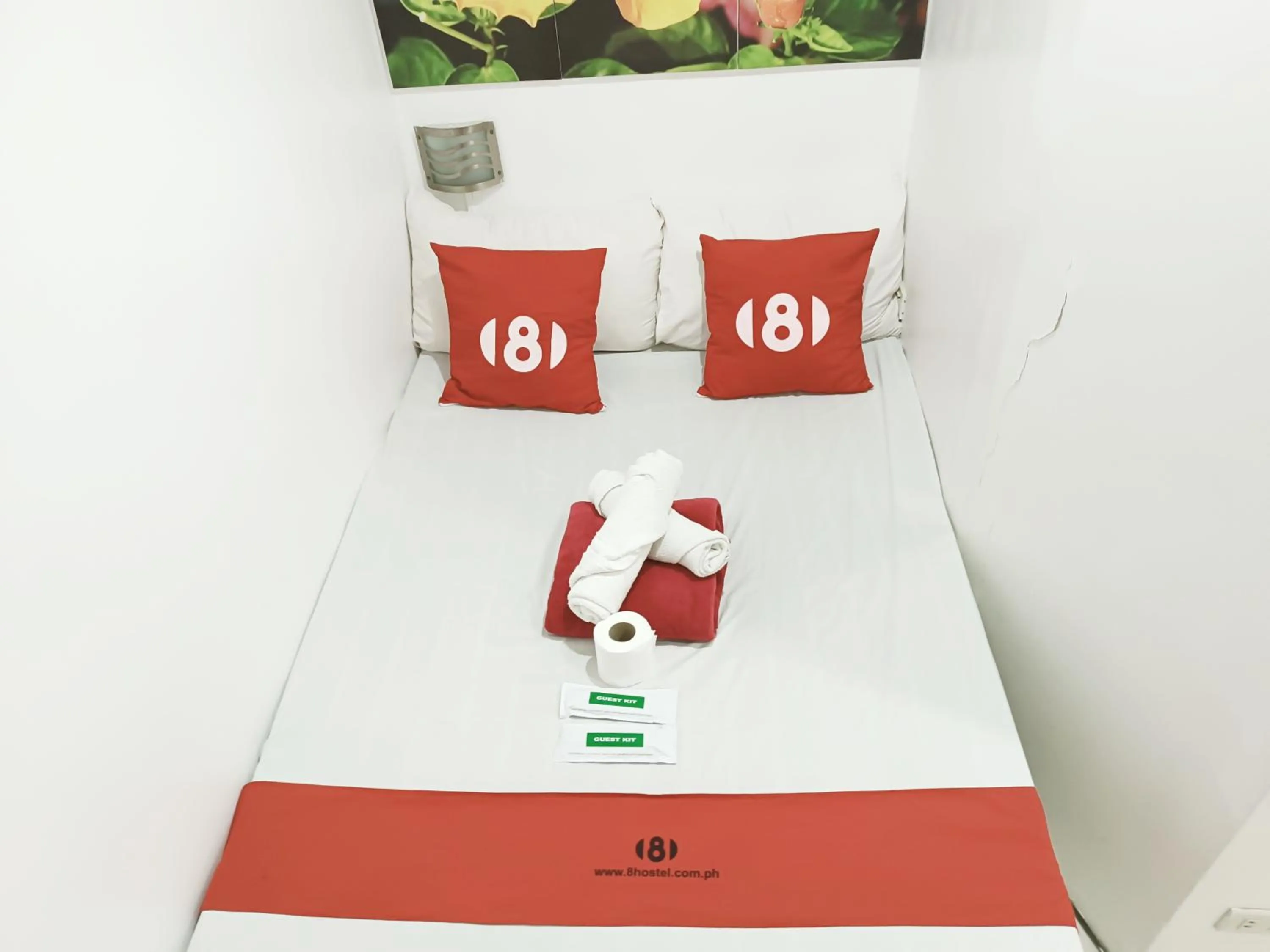 Bedroom, Bed in 8Hostel