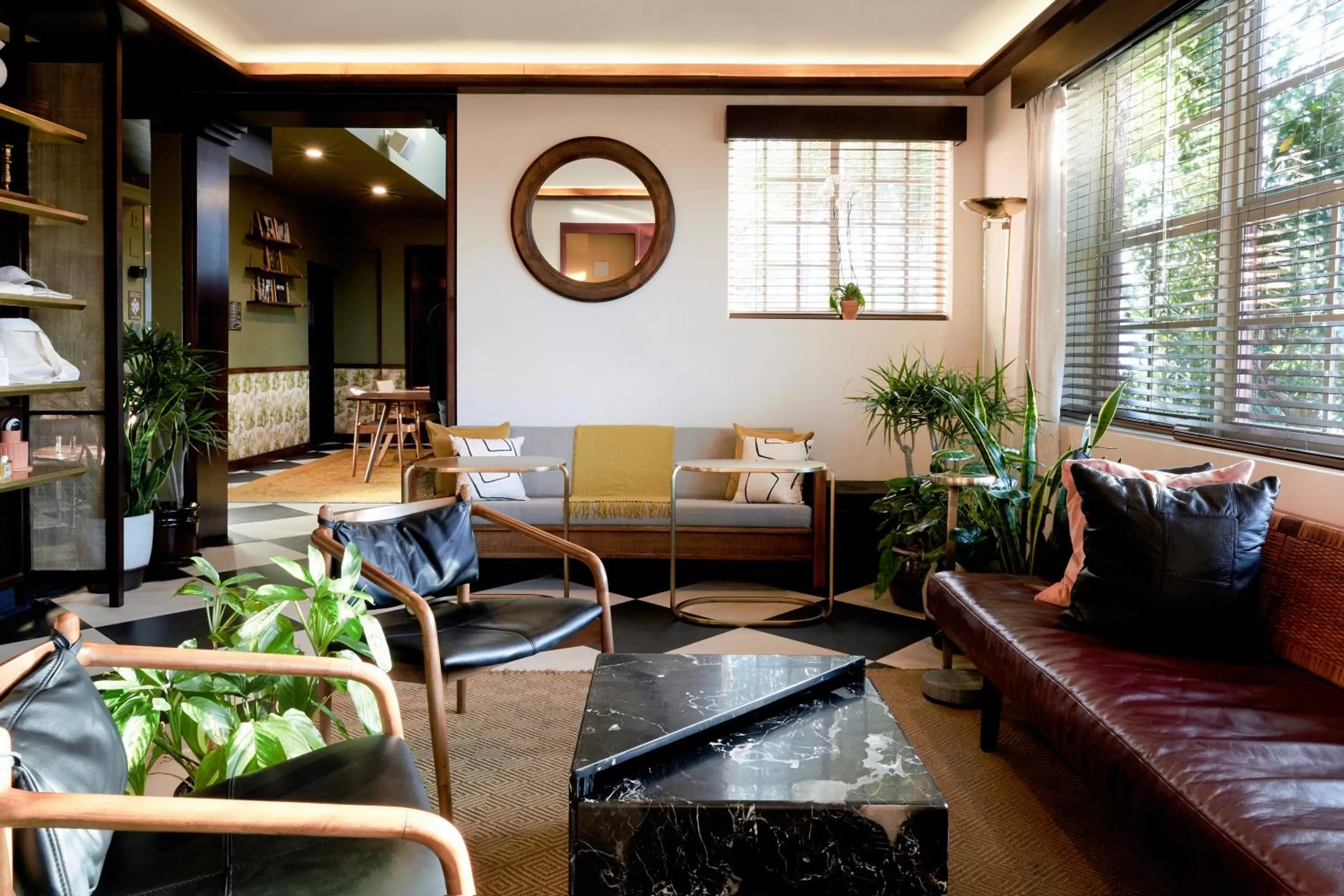 Lobby or reception in Life House, Little Havana