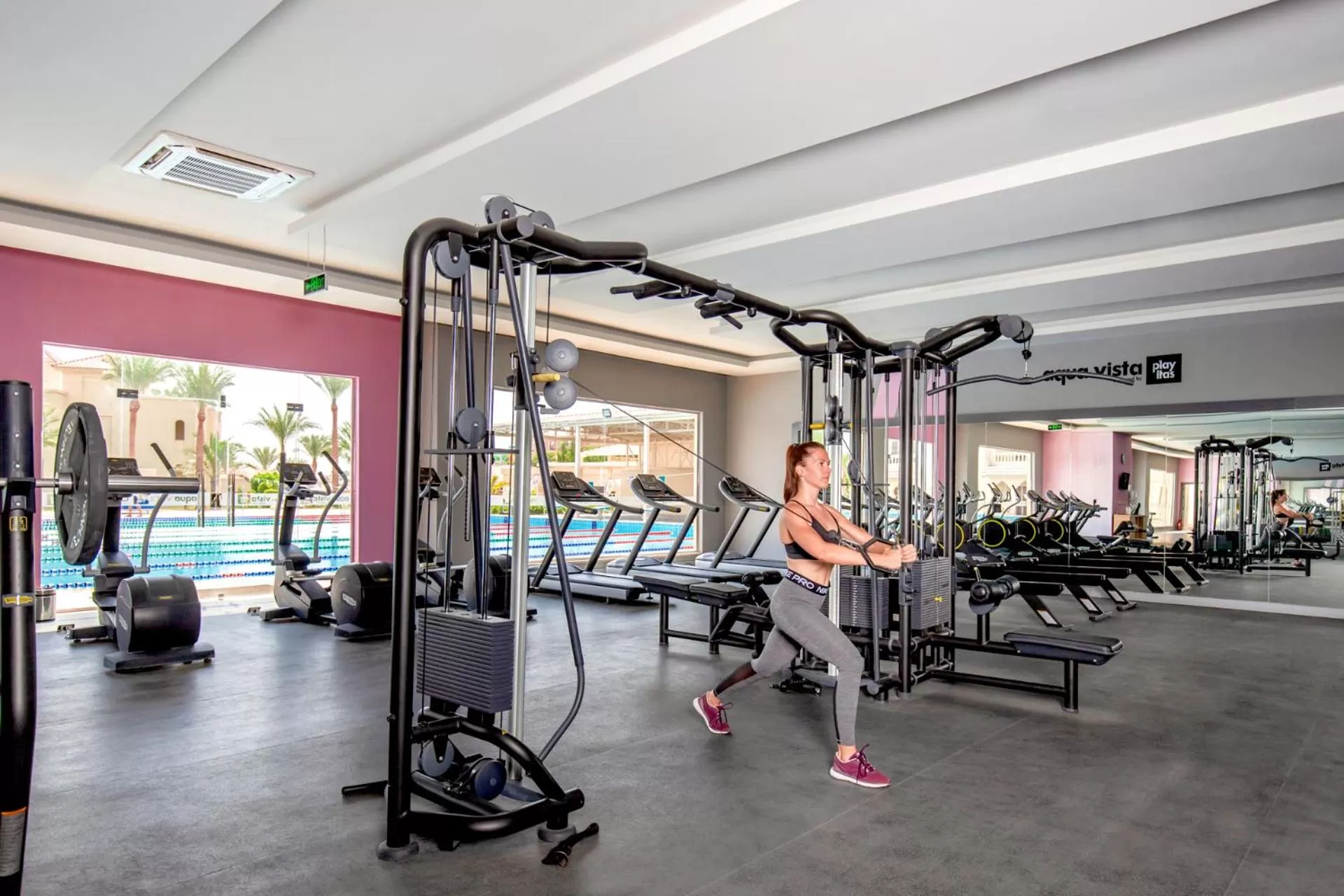 Fitness centre/facilities in Pickalbatros Aqua Vista Resort - Hurghada