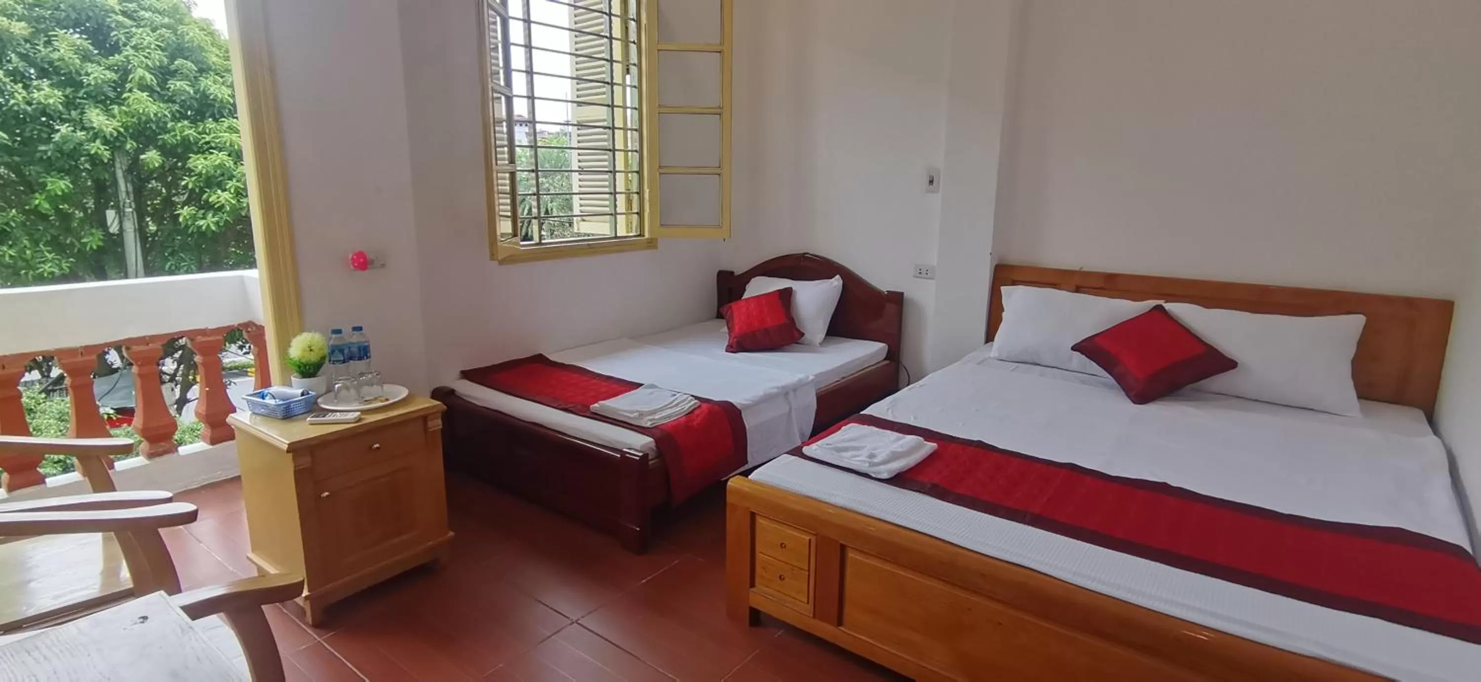 Bedroom, Bed in Thanh Hương 99 Hotel - Nội Bài