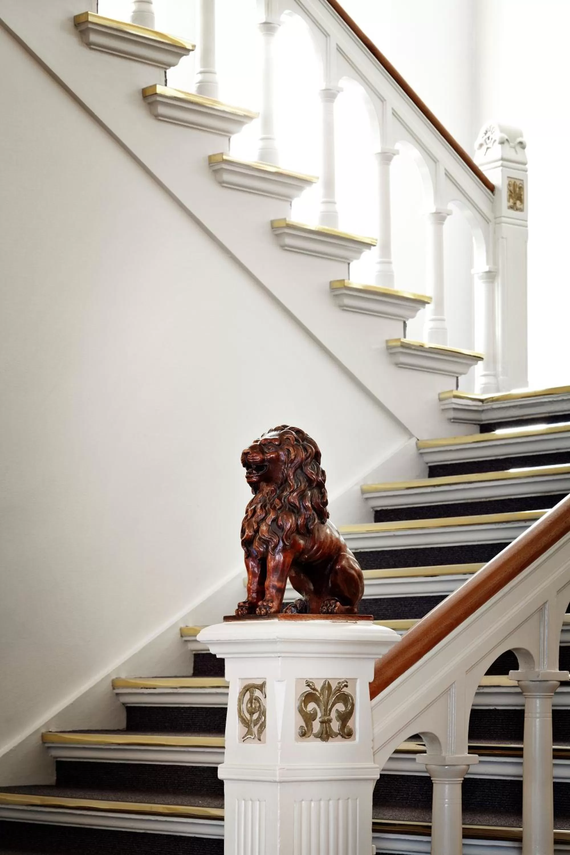 Lobby or reception in First Hotel Grand