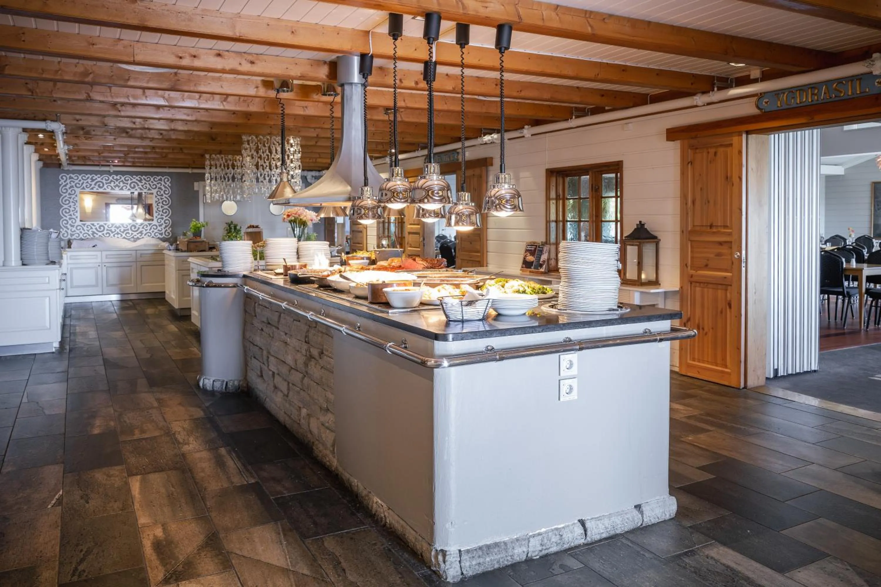 Food in Quality Hotel Leangkollen