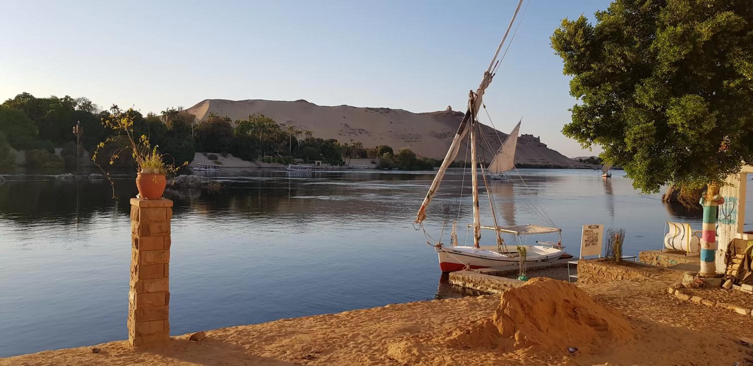Natural landscape in Taharka Nubian House