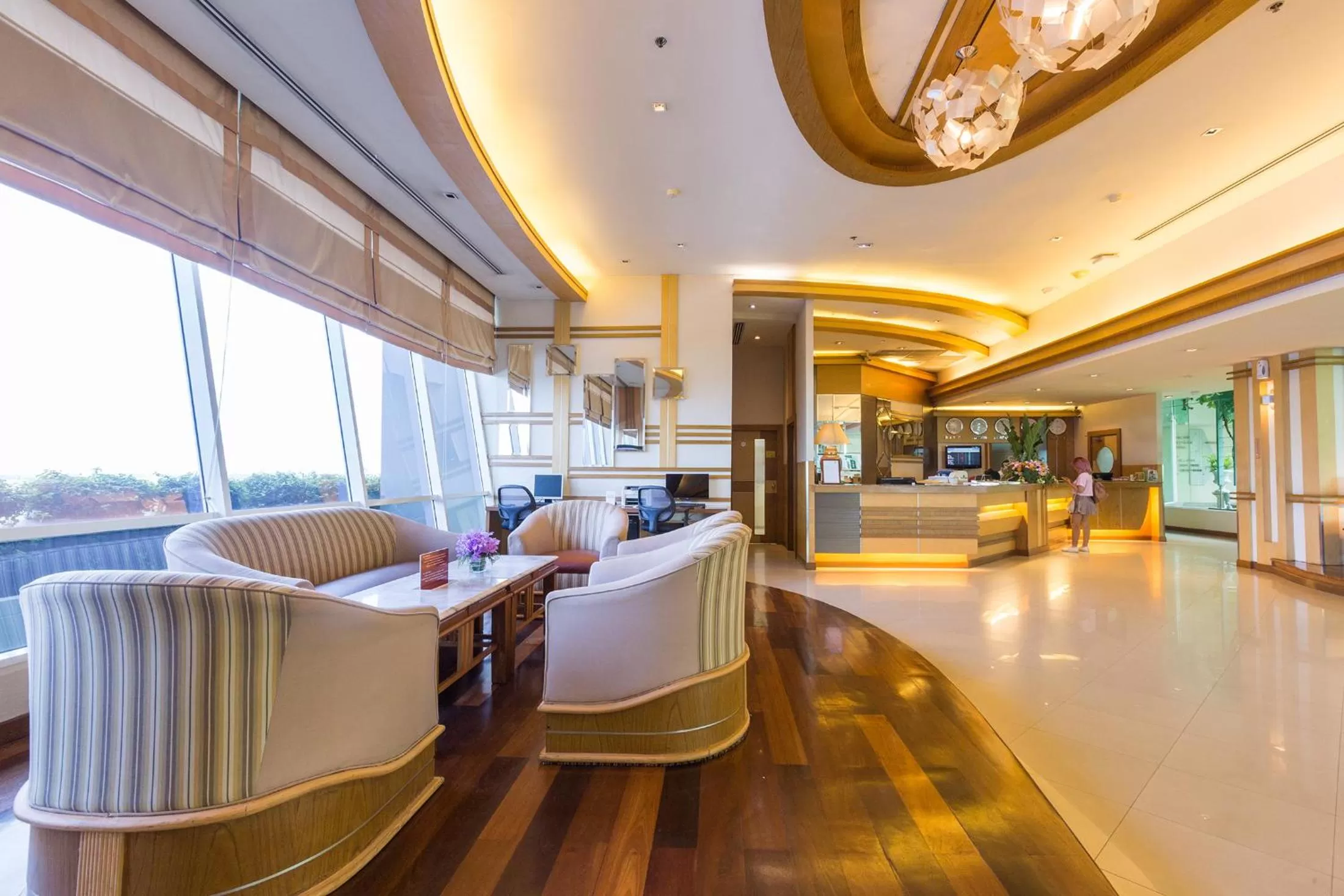 Lobby or reception in Asia Airport Hotel