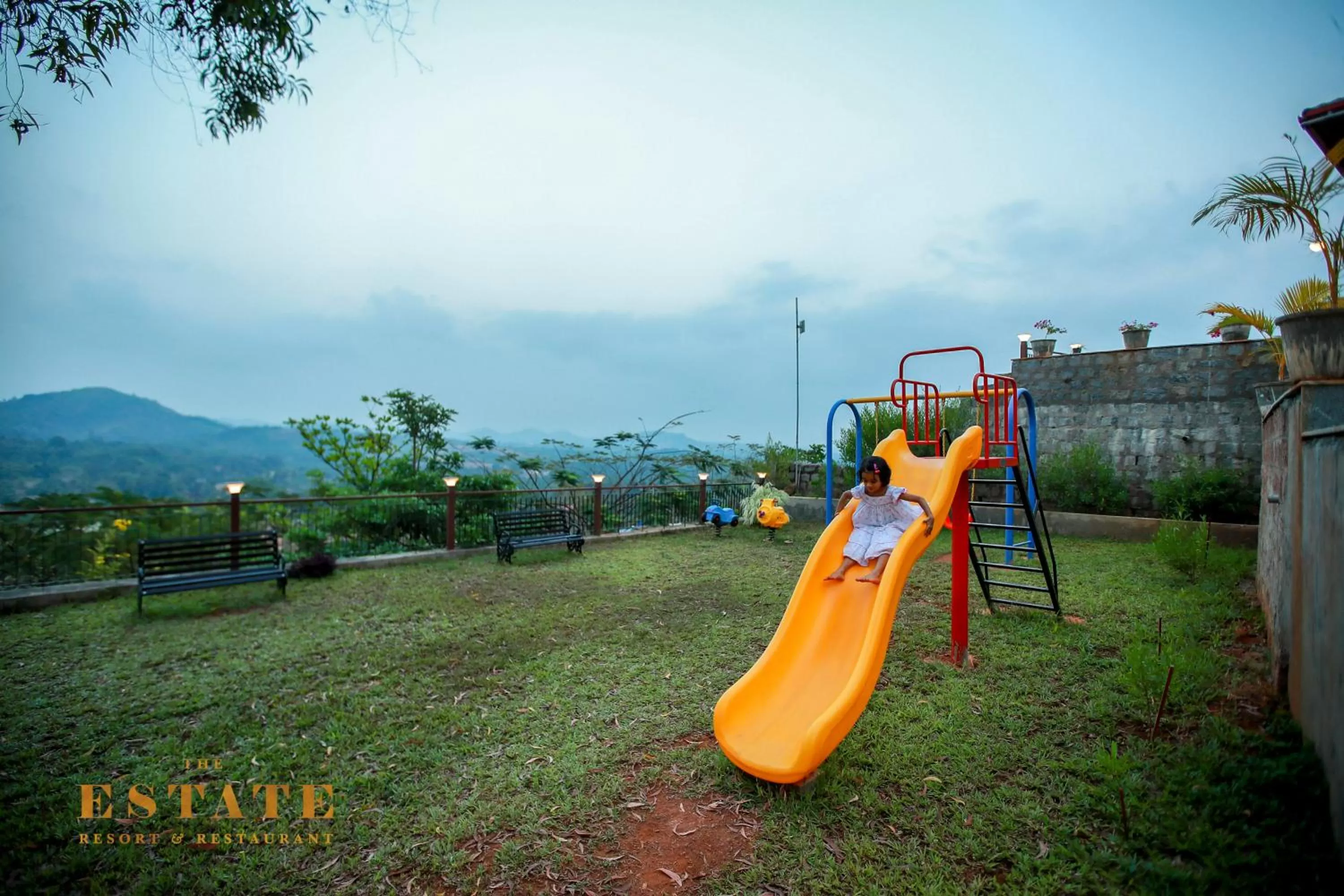 Children play ground in The Estate Resort , Mangalore