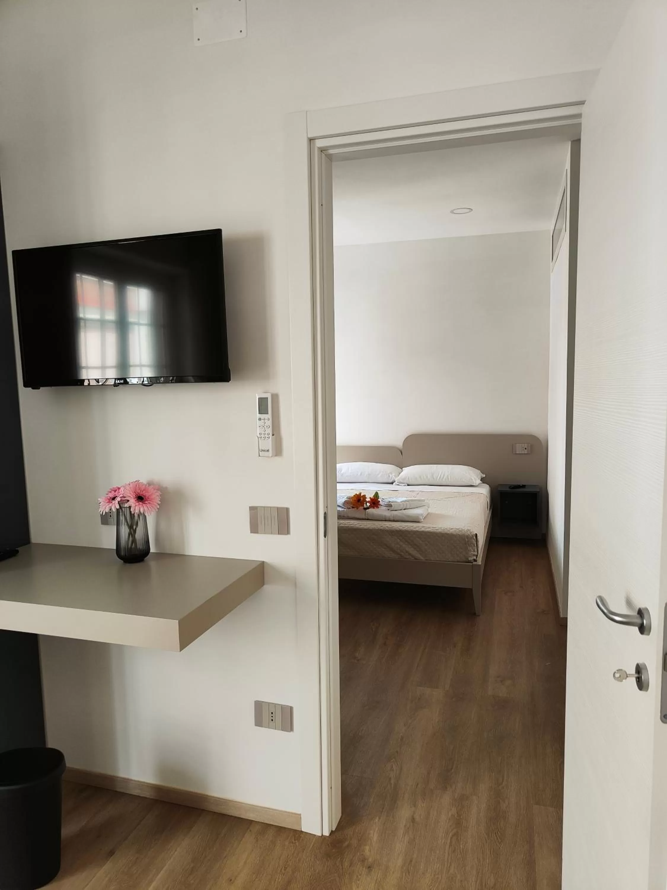 Bed in Pompeya Bed and Breakfast