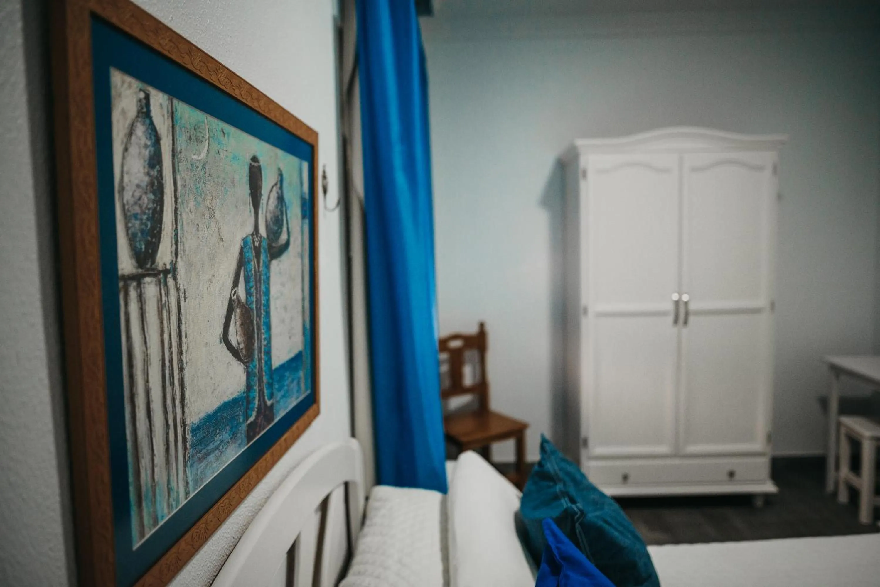 Decorative detail, Bed in Hotel Nuro