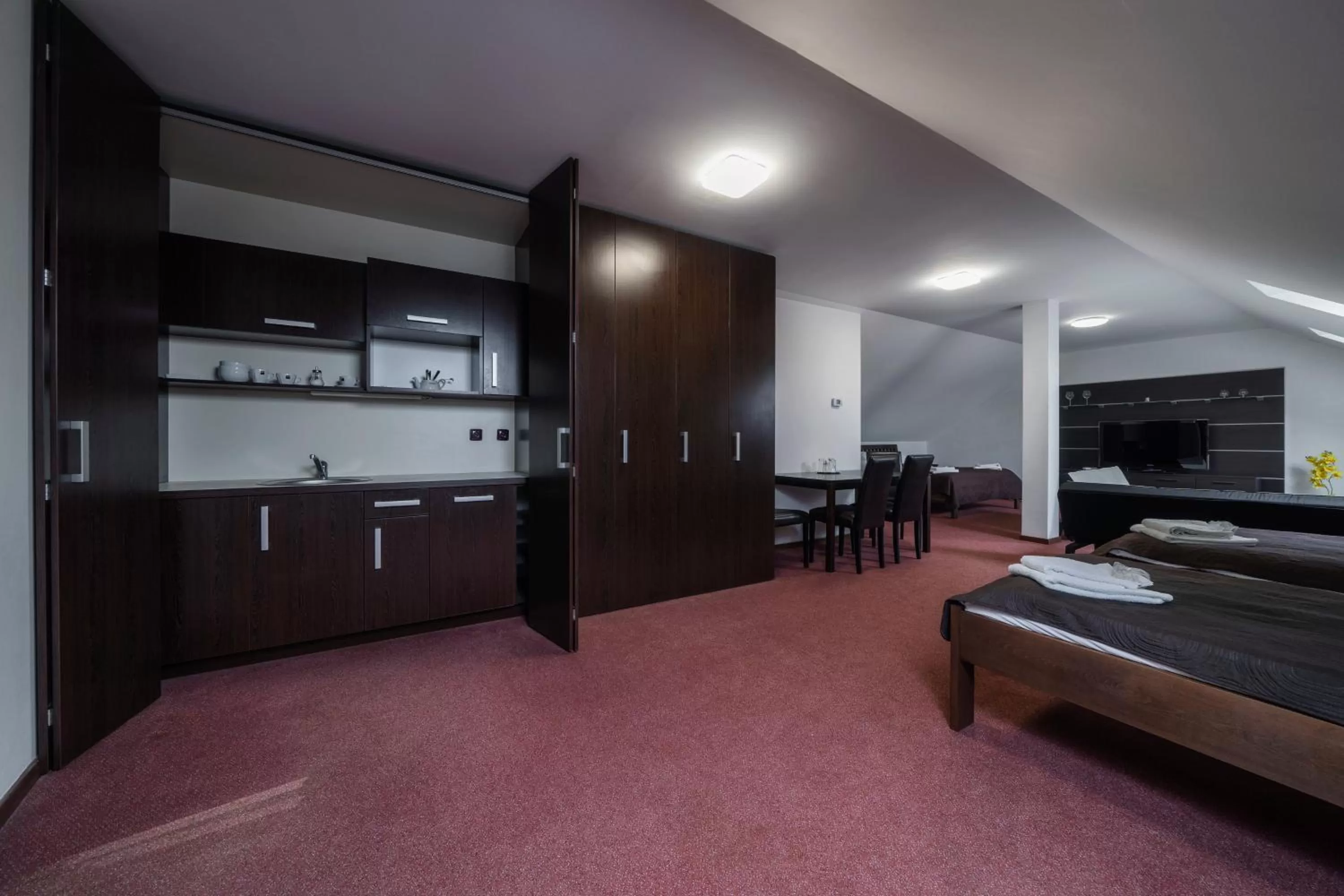 Bed in Hotel Astory Plzeň