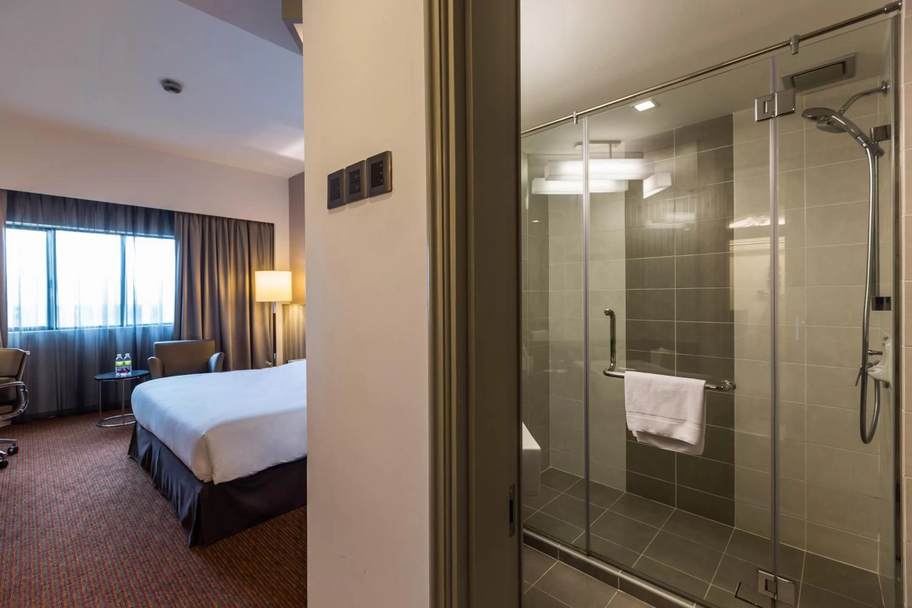 Shower, Bed in Sunway Hotel Seberang Jaya