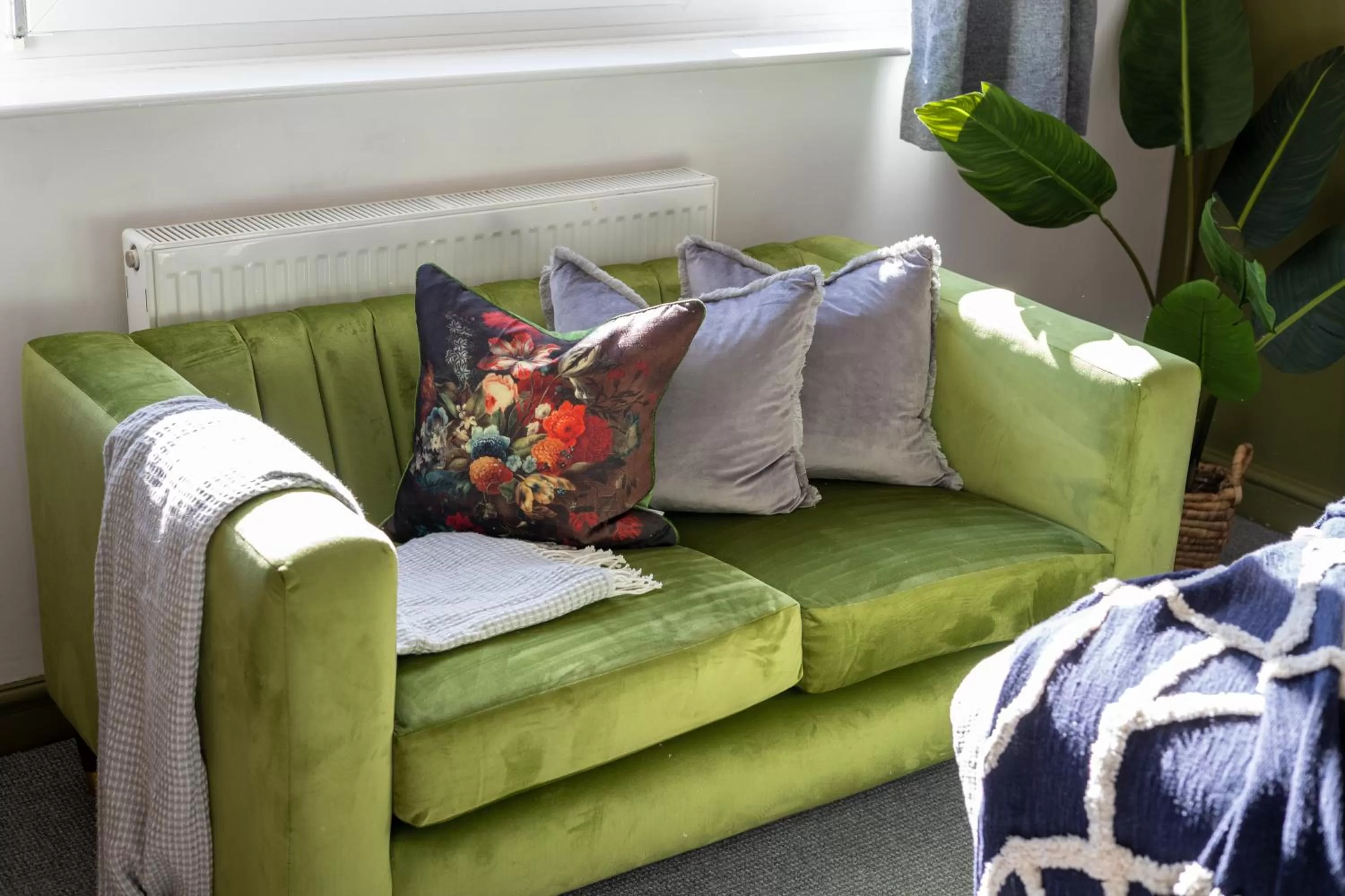 Seating area, Bed in The Angharad Hotel and Restaurant
