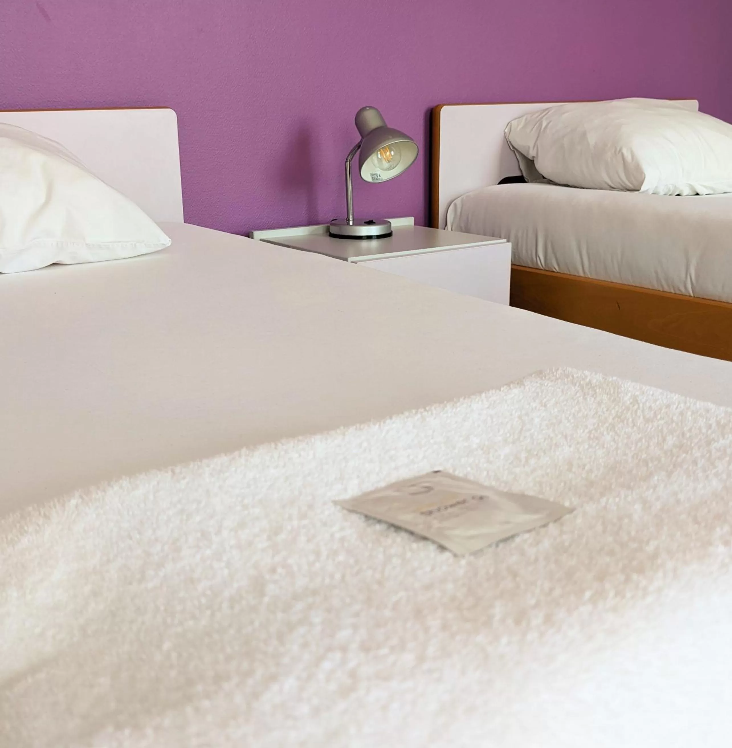 Bed in Auberge des Remparts