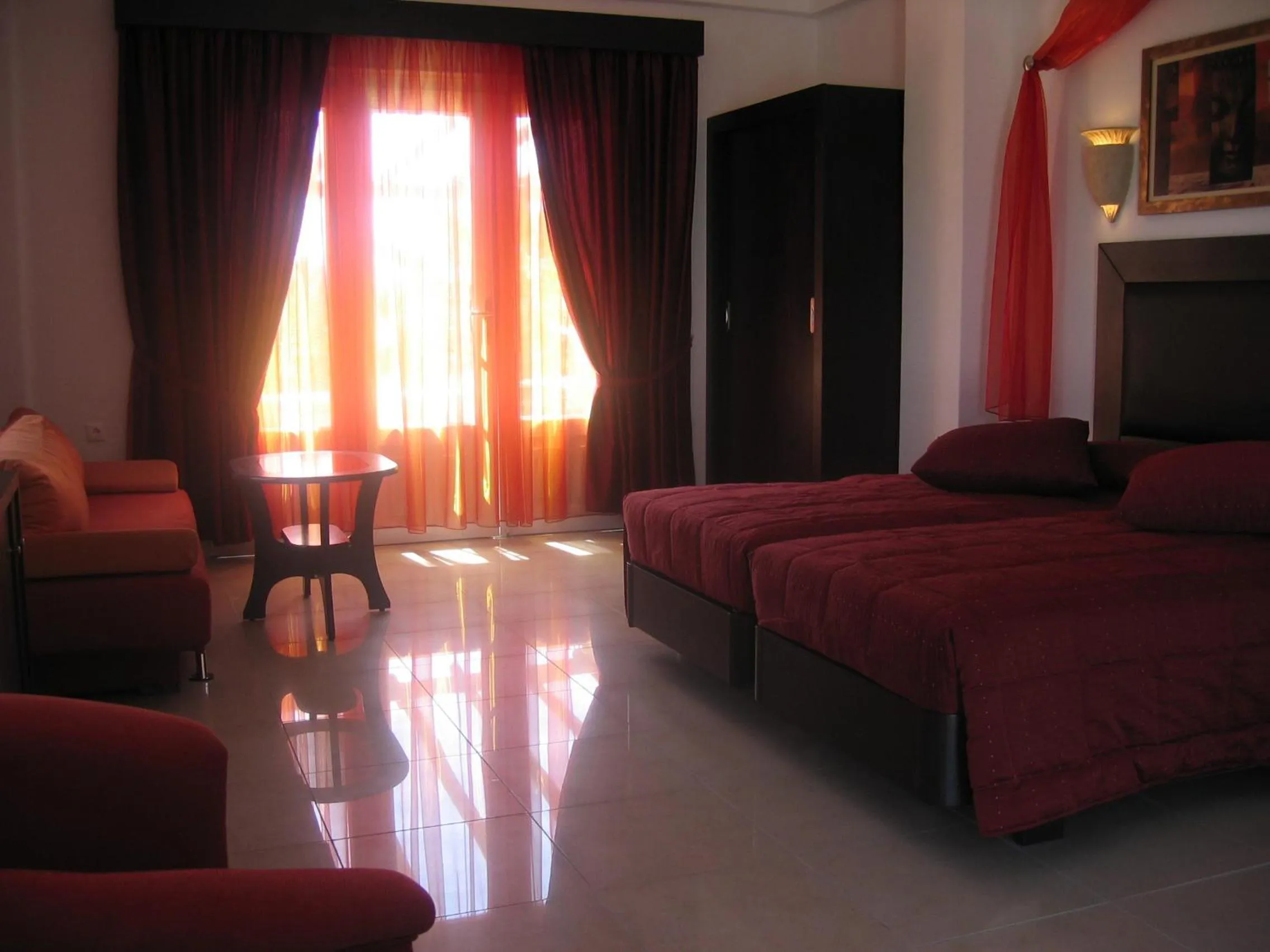 Day, Bed in Giannoulaki Hotel