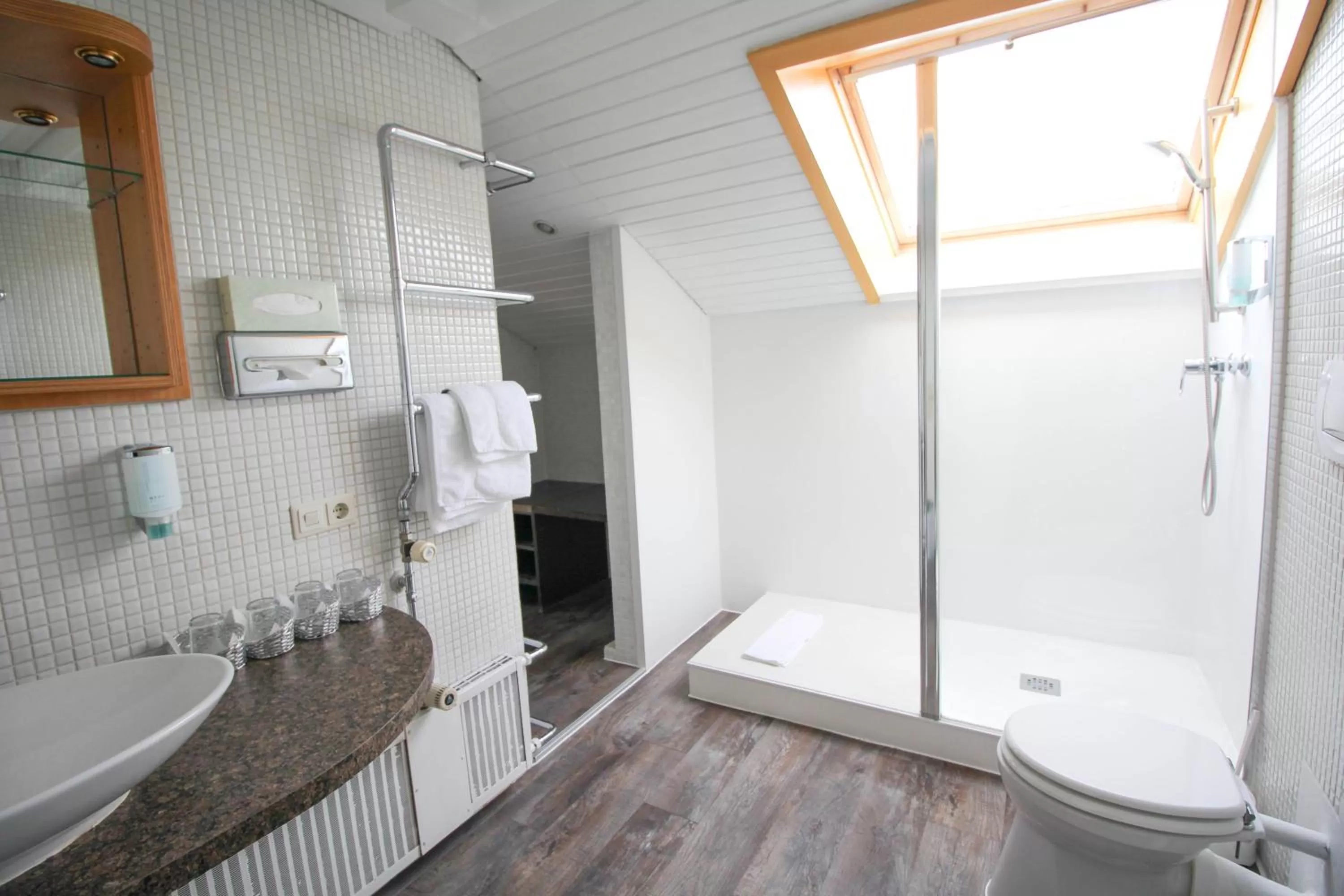 Bathroom in Hotel Brandl