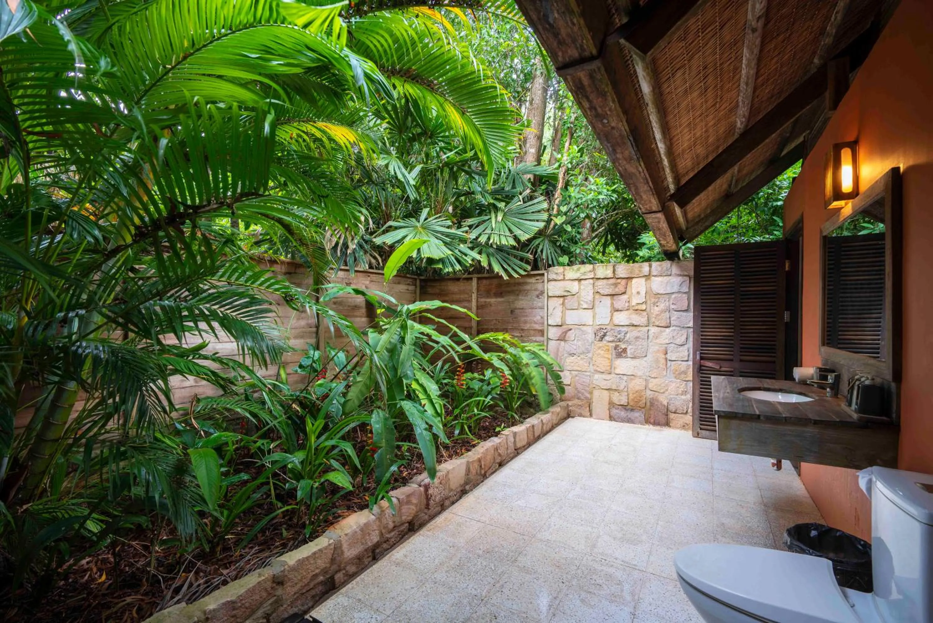 Bathroom in Mango Bay Resort