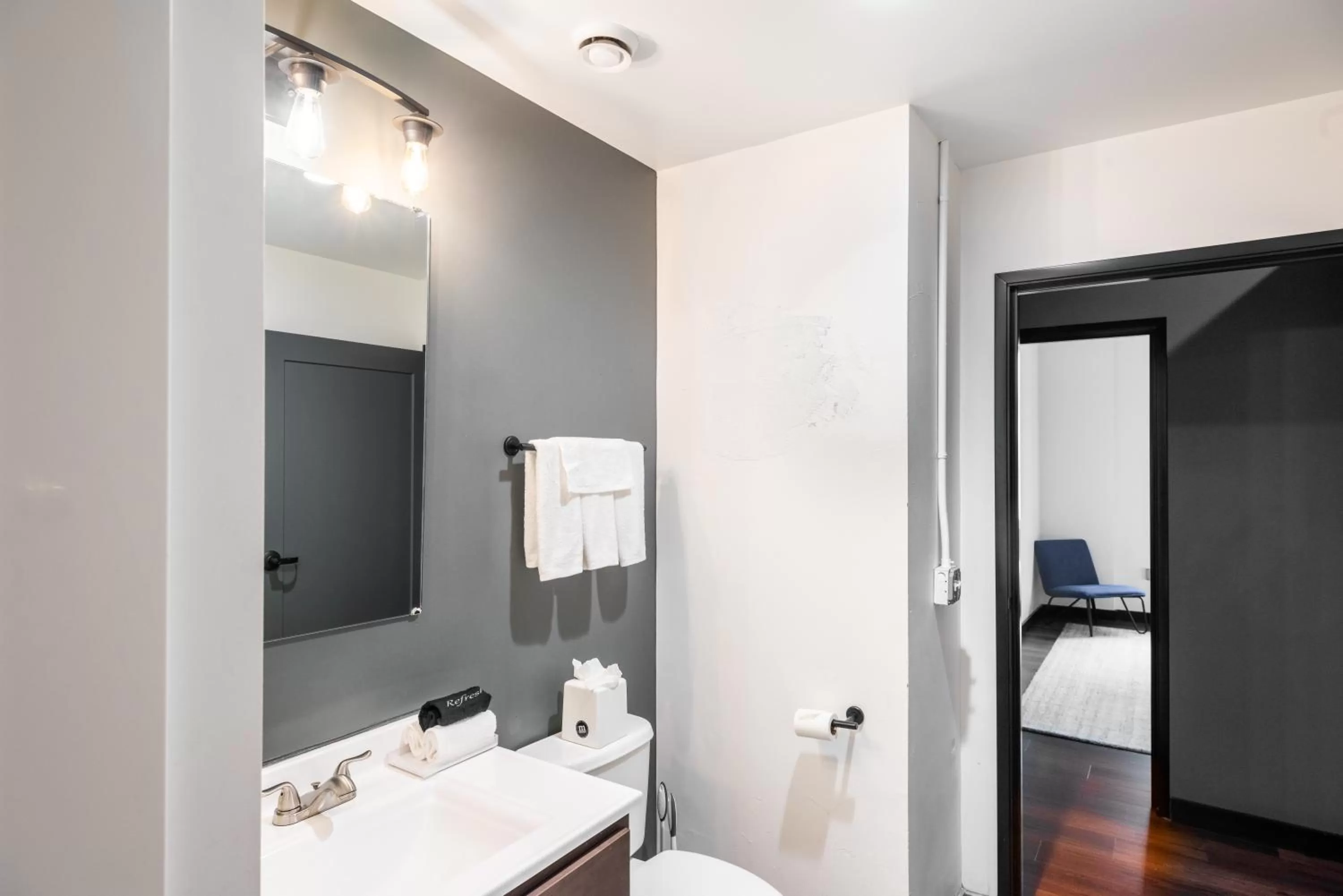 Bathroom in Mint House Detroit - Times Square