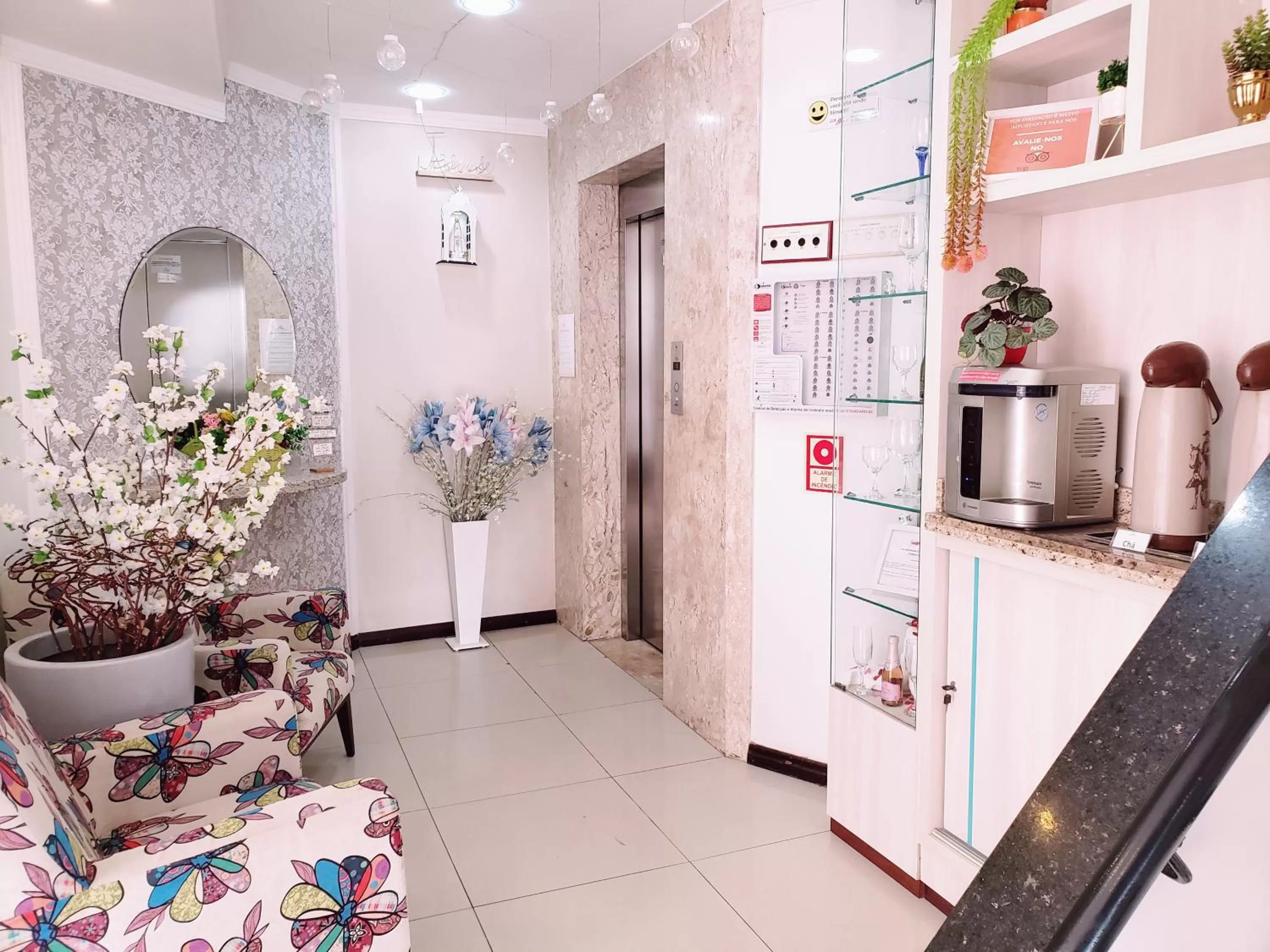 Lobby or reception in Capão da Canoa - Hotel Rediadri