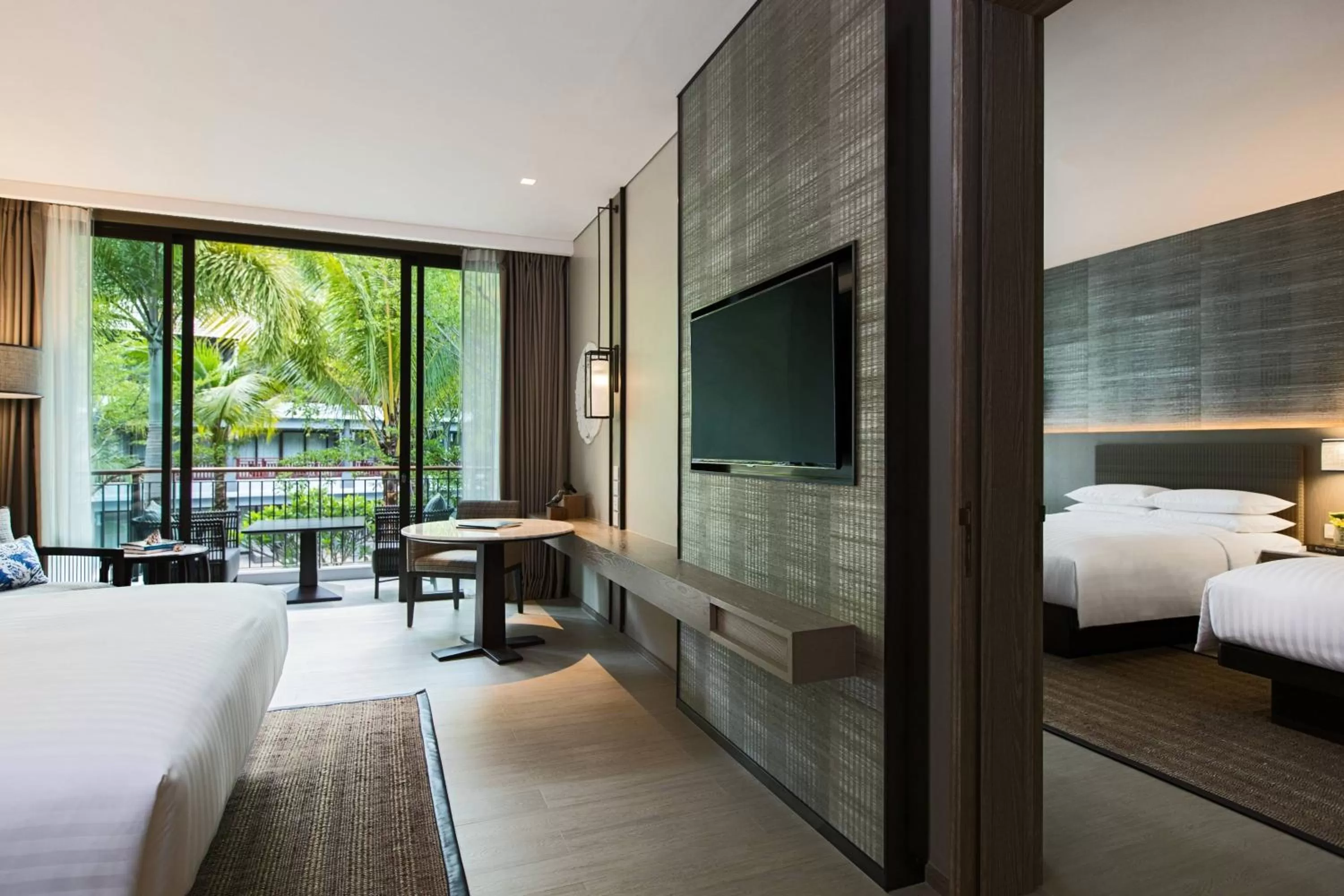 Photo of the whole room, Bed in Phuket Marriott Resort and Spa, Nai Yang Beach