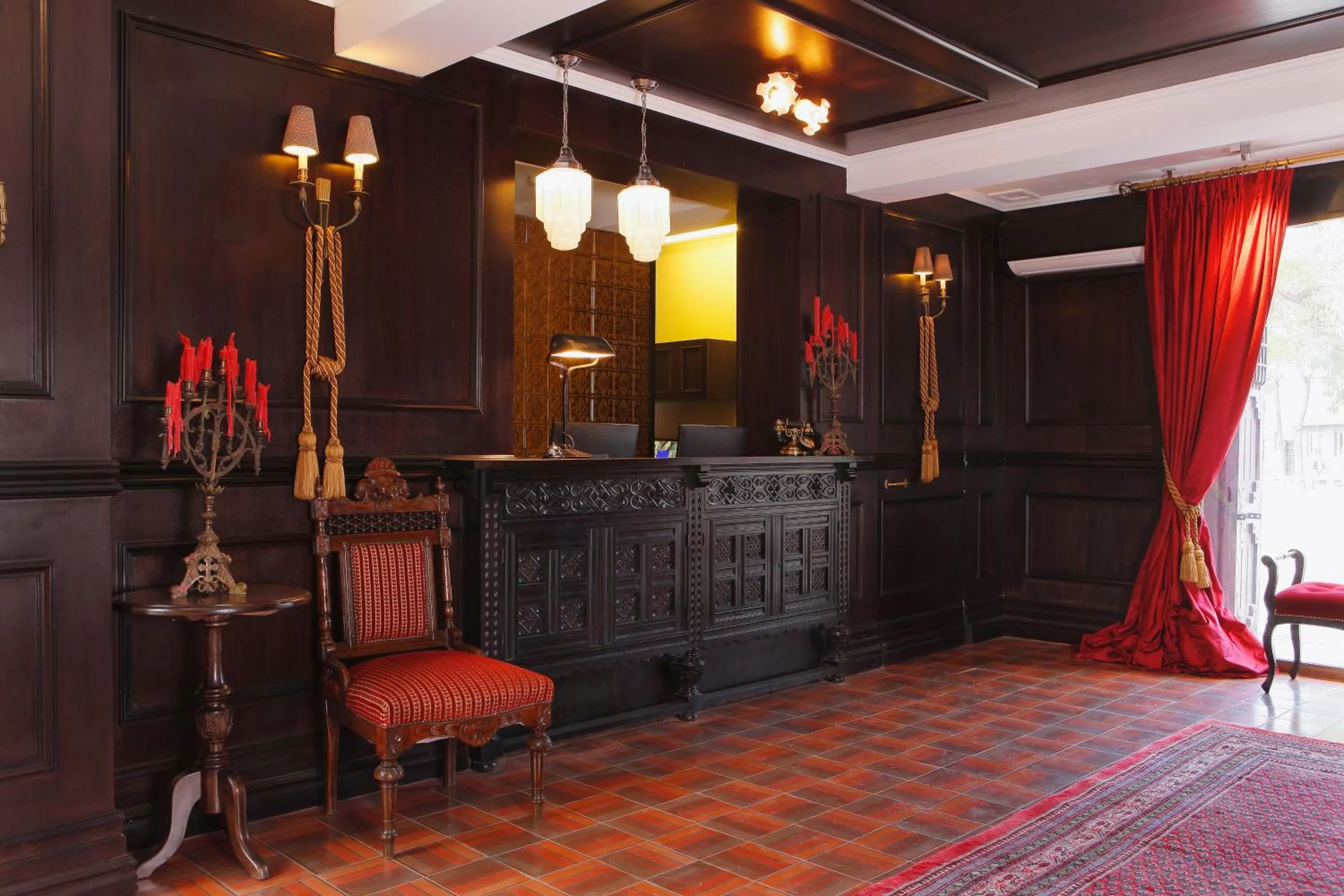 Lobby or reception in Hotel Boutique Castillo Rojo