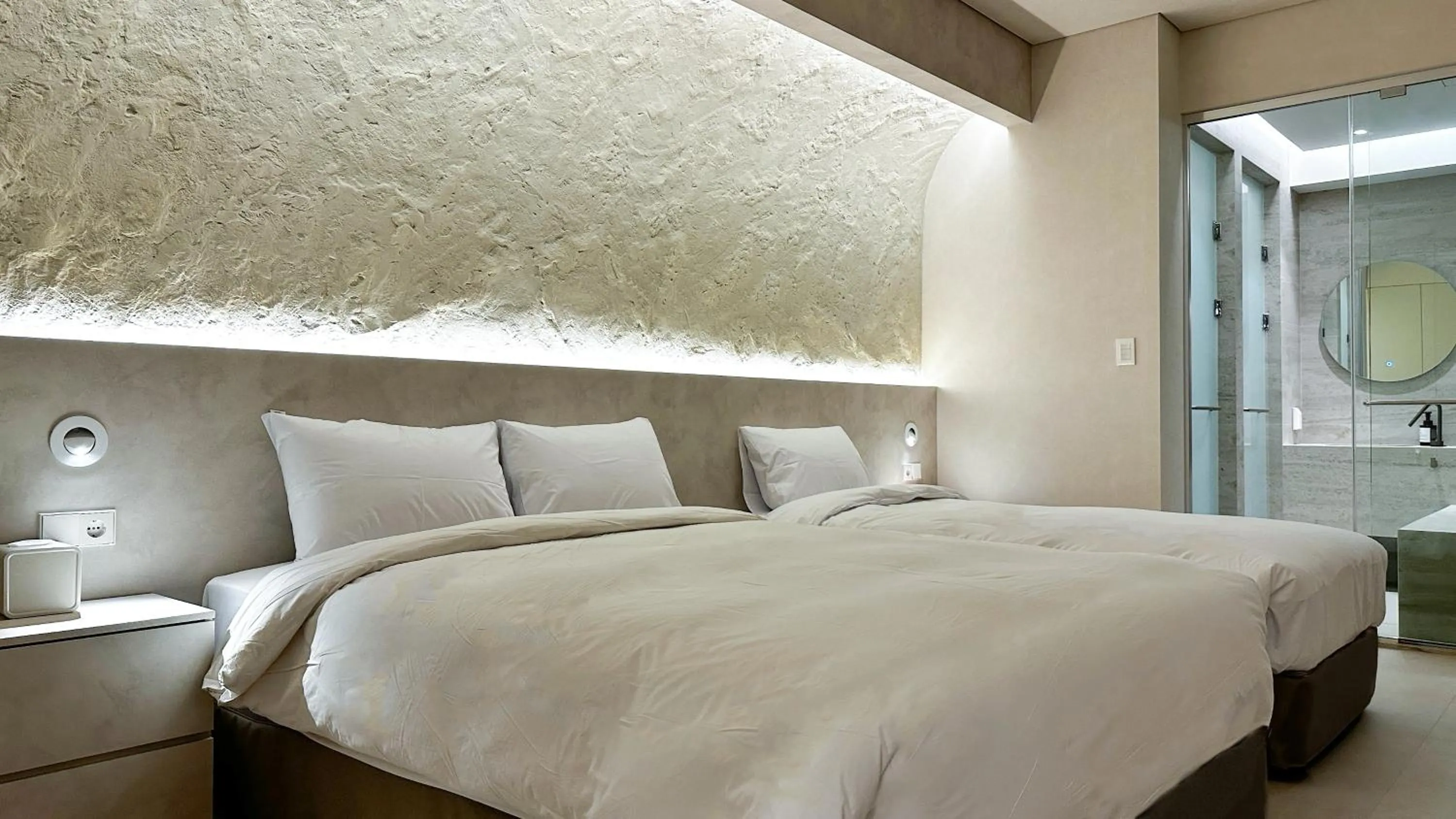 Bed in Y Resort Jeju