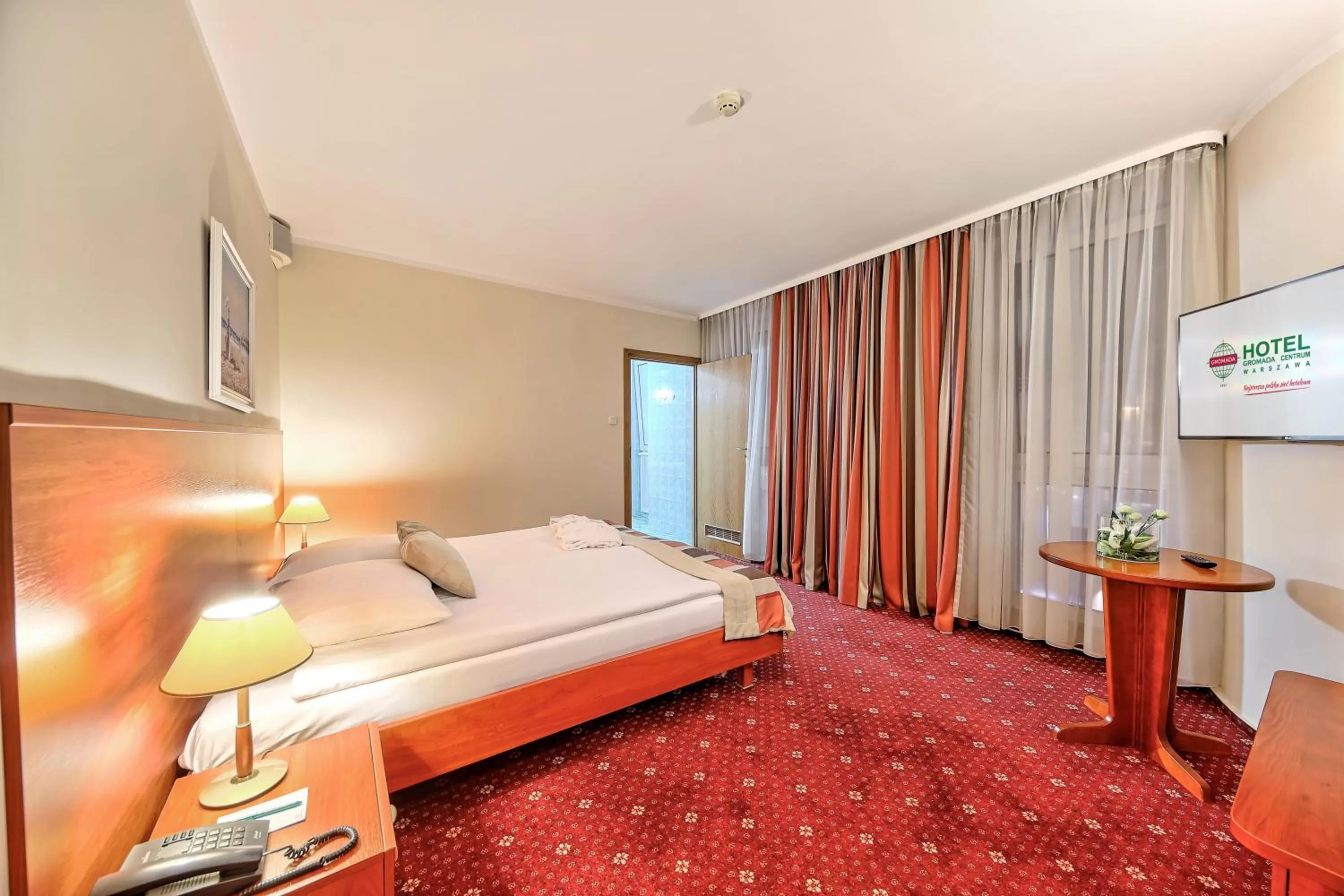 Bed in Hotel Gromada Warszawa Centrum