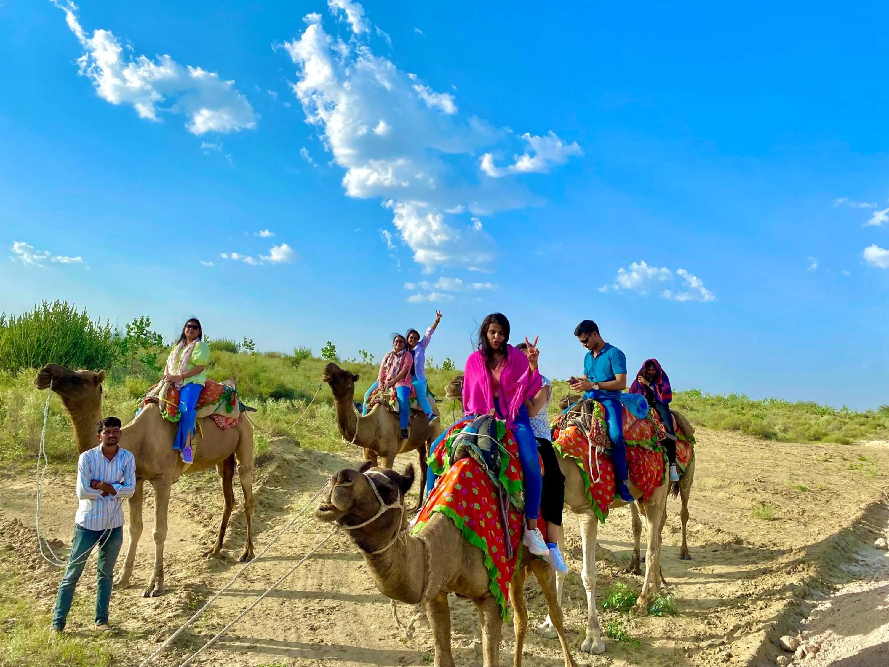Horseback Riding in Hotel Murad Haveli
