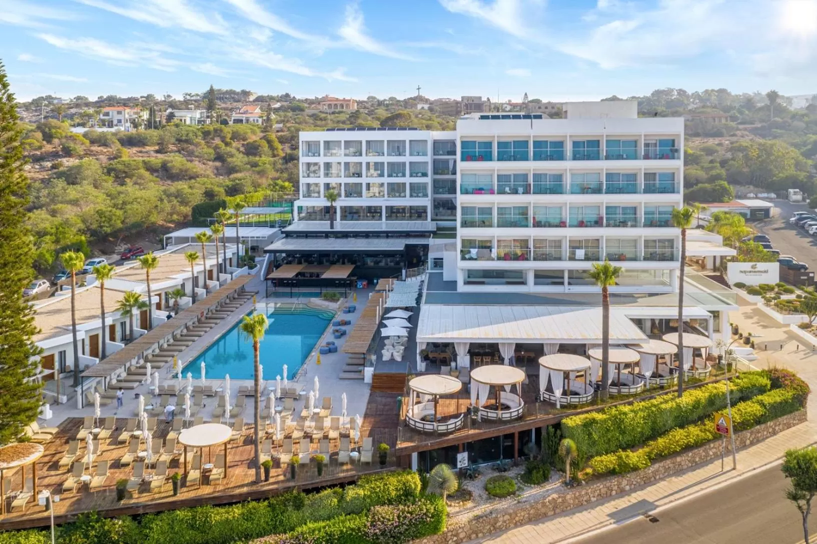 Property building in Napa Mermaid Hotel & Suites