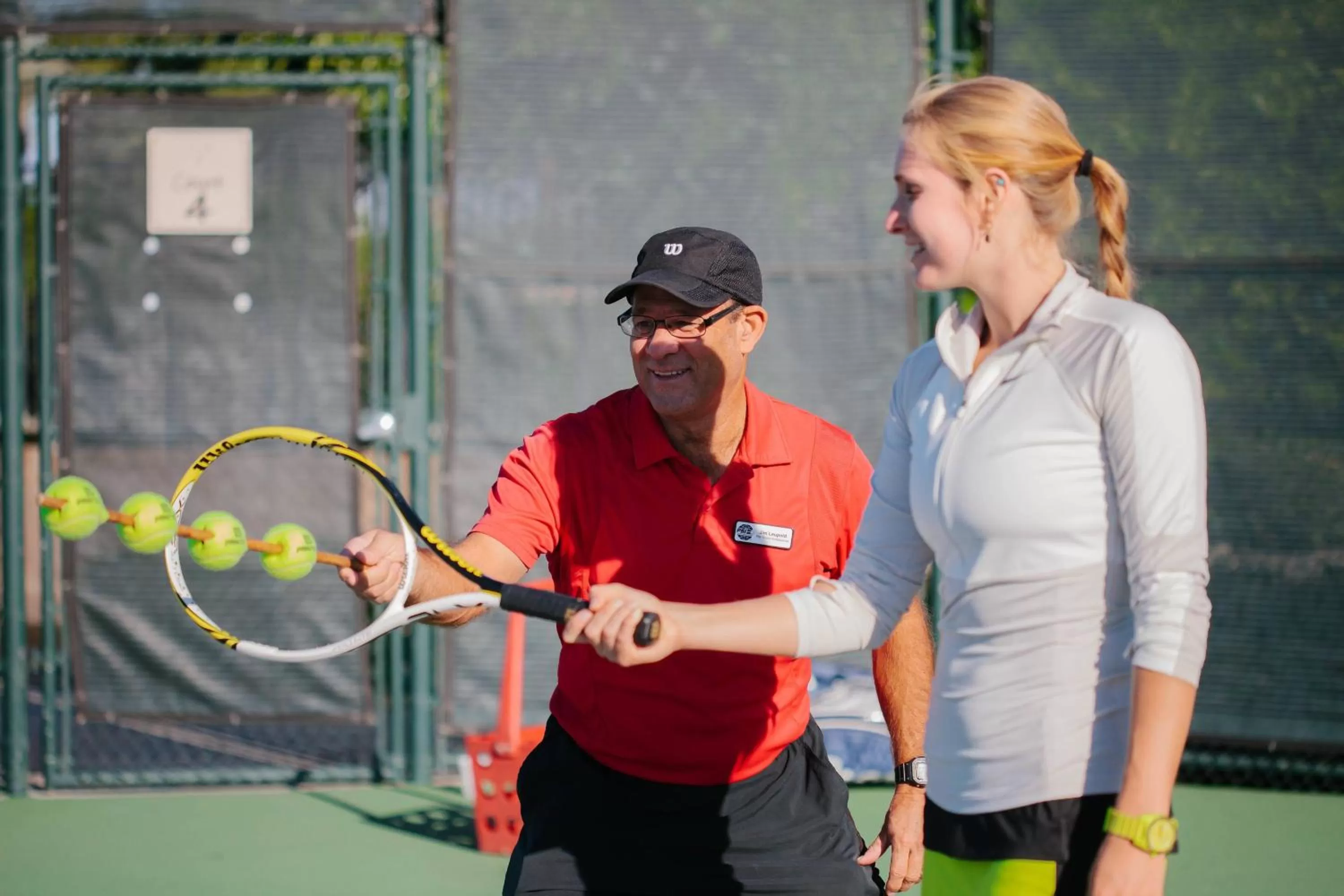 Tennis court in JW Marriott Desert Springs Resort & Spa
