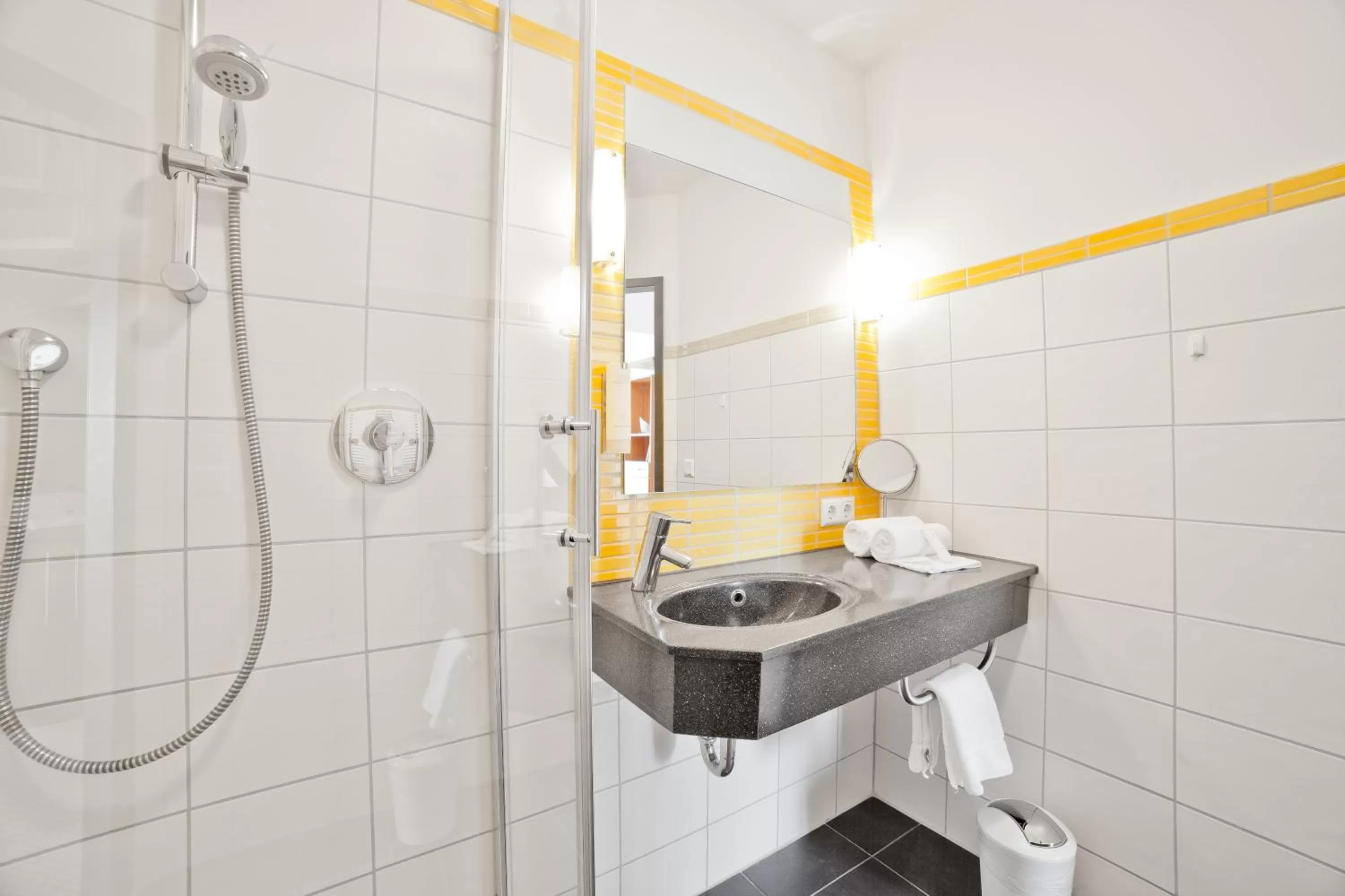 Bathroom in allgovia hotel garni