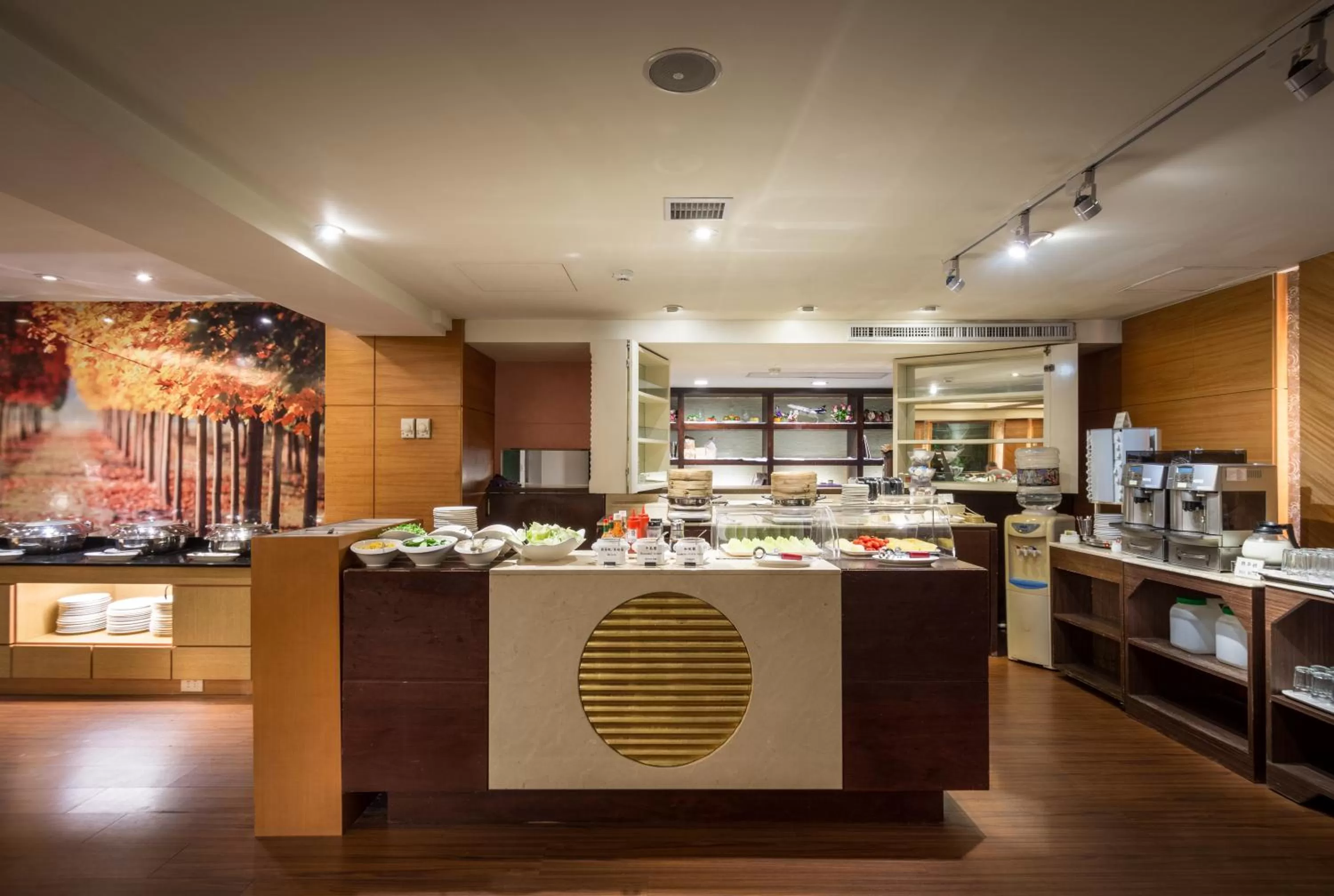 Buffet breakfast in Waikoloa Hotel