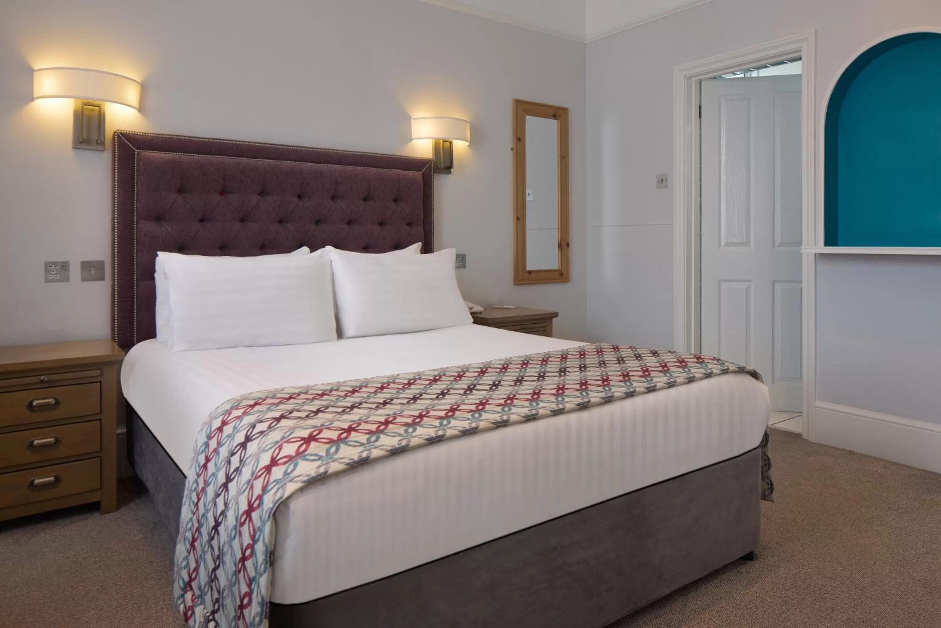 Bedroom, Bed in The Lansdowne, Eastbourne