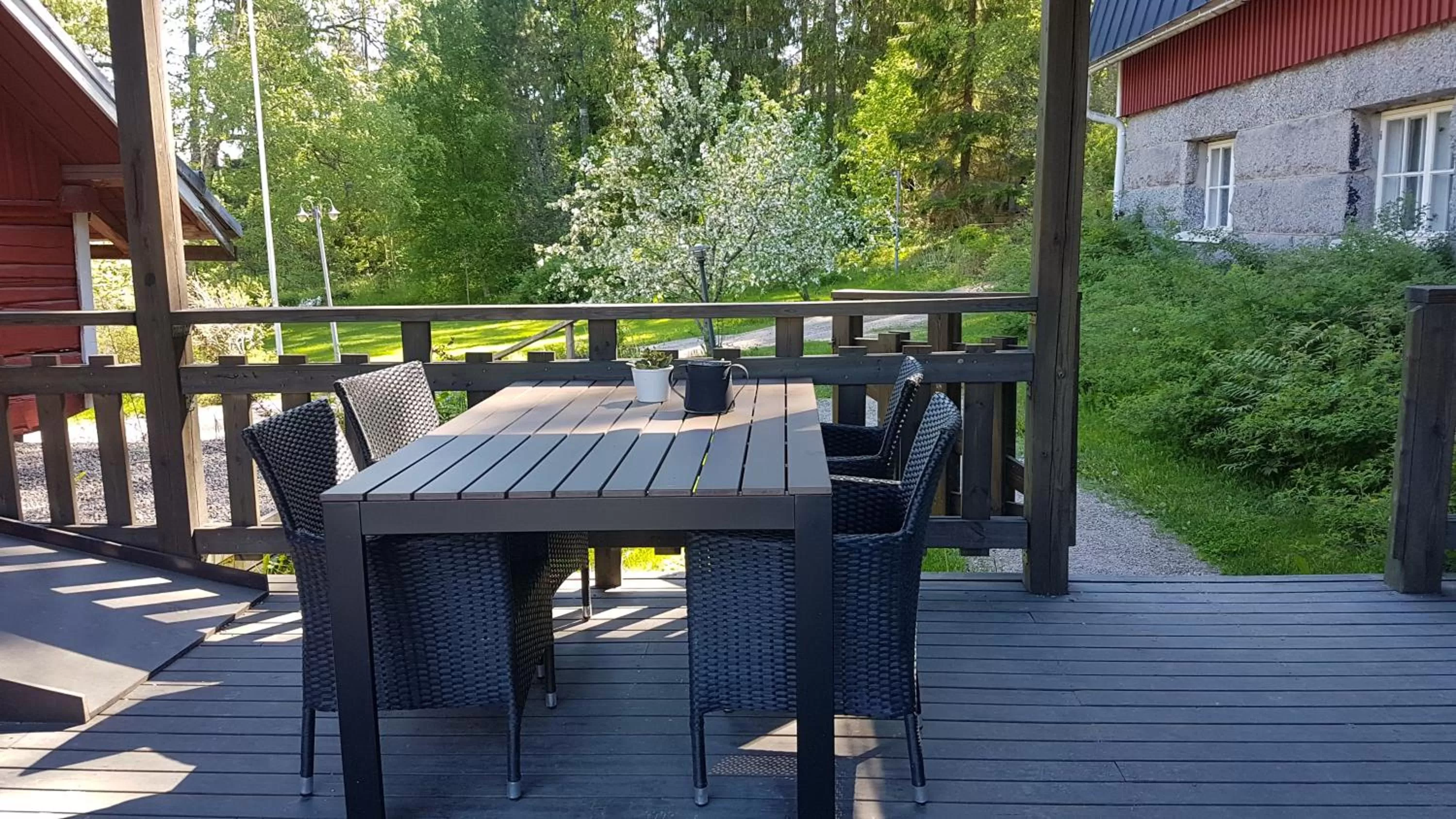 Patio in Varjola Holiday Center