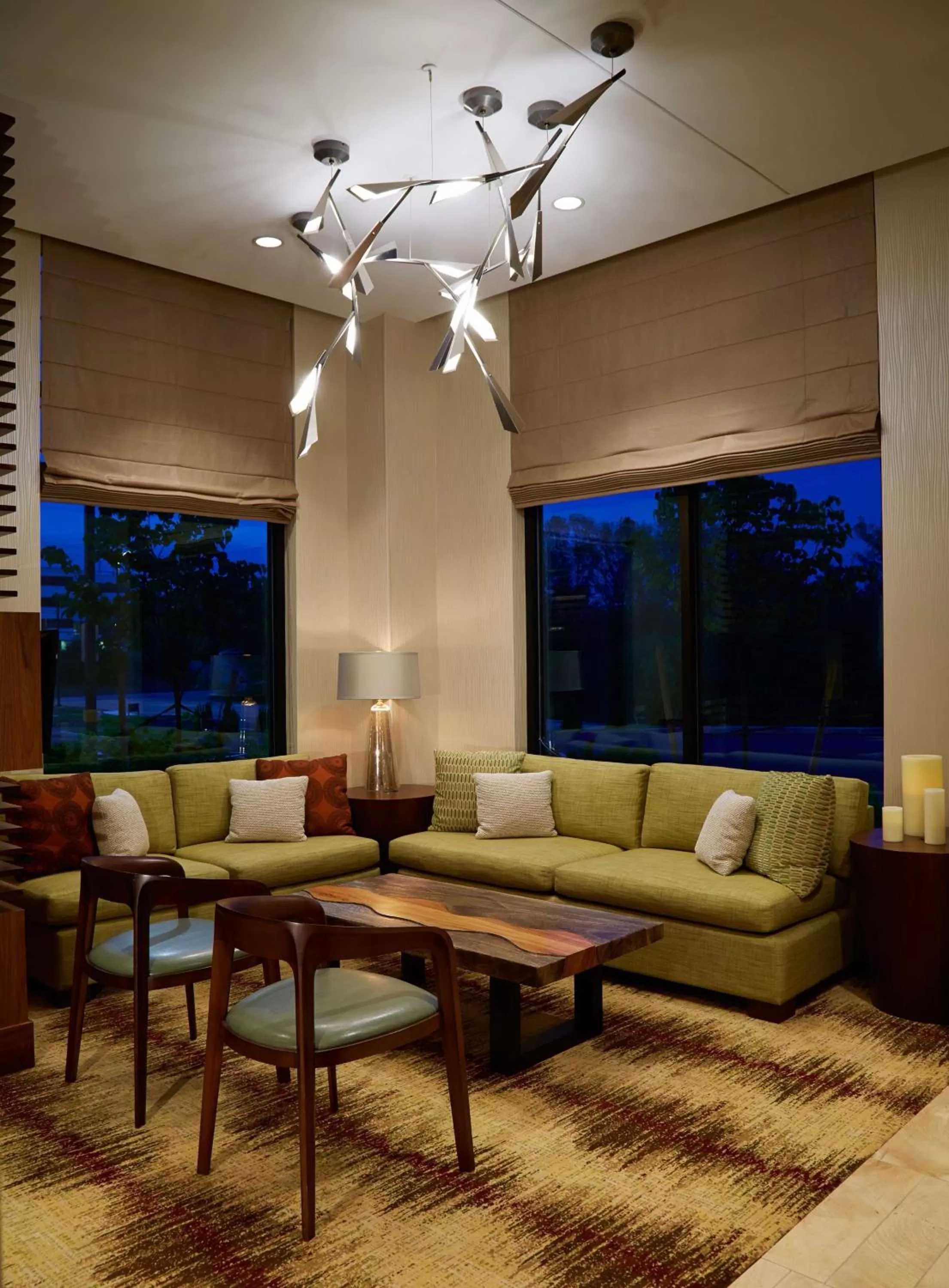 Lobby or reception in Hilton Garden Inn Boston/Marlborough