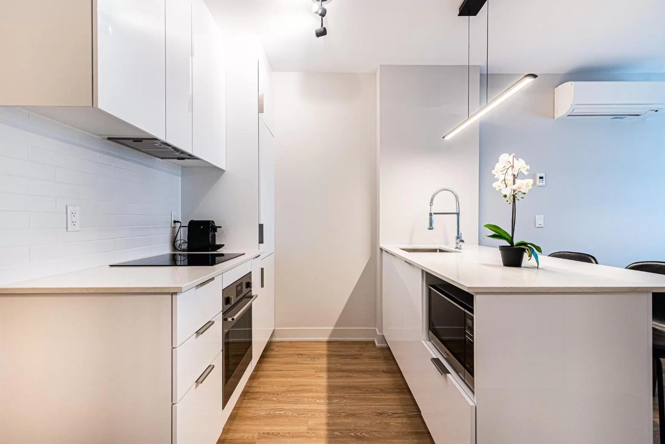 Kitchen or kitchenette in WERFY Luxury Apart-Hotel