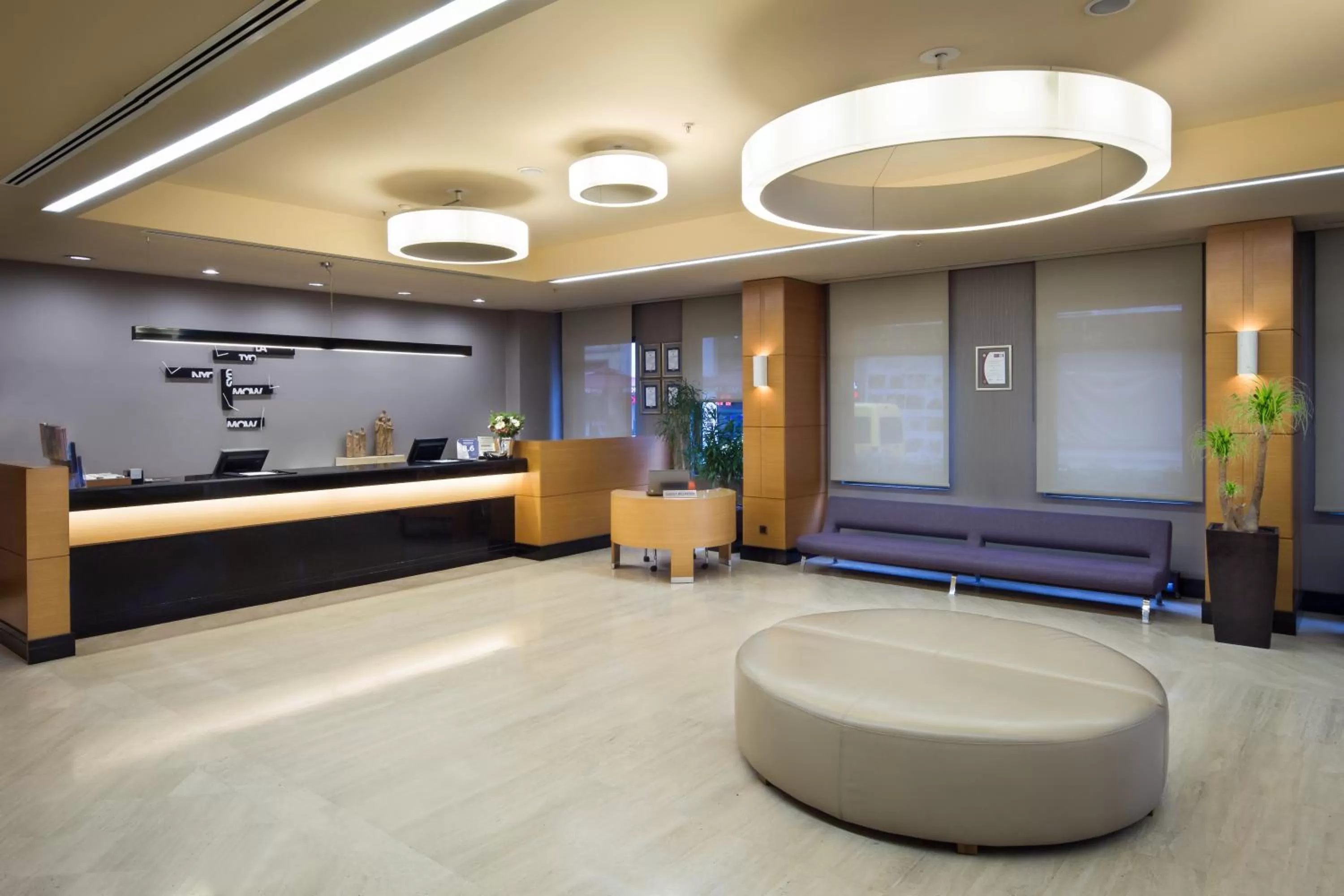 Lobby or reception in Midtown Hotel