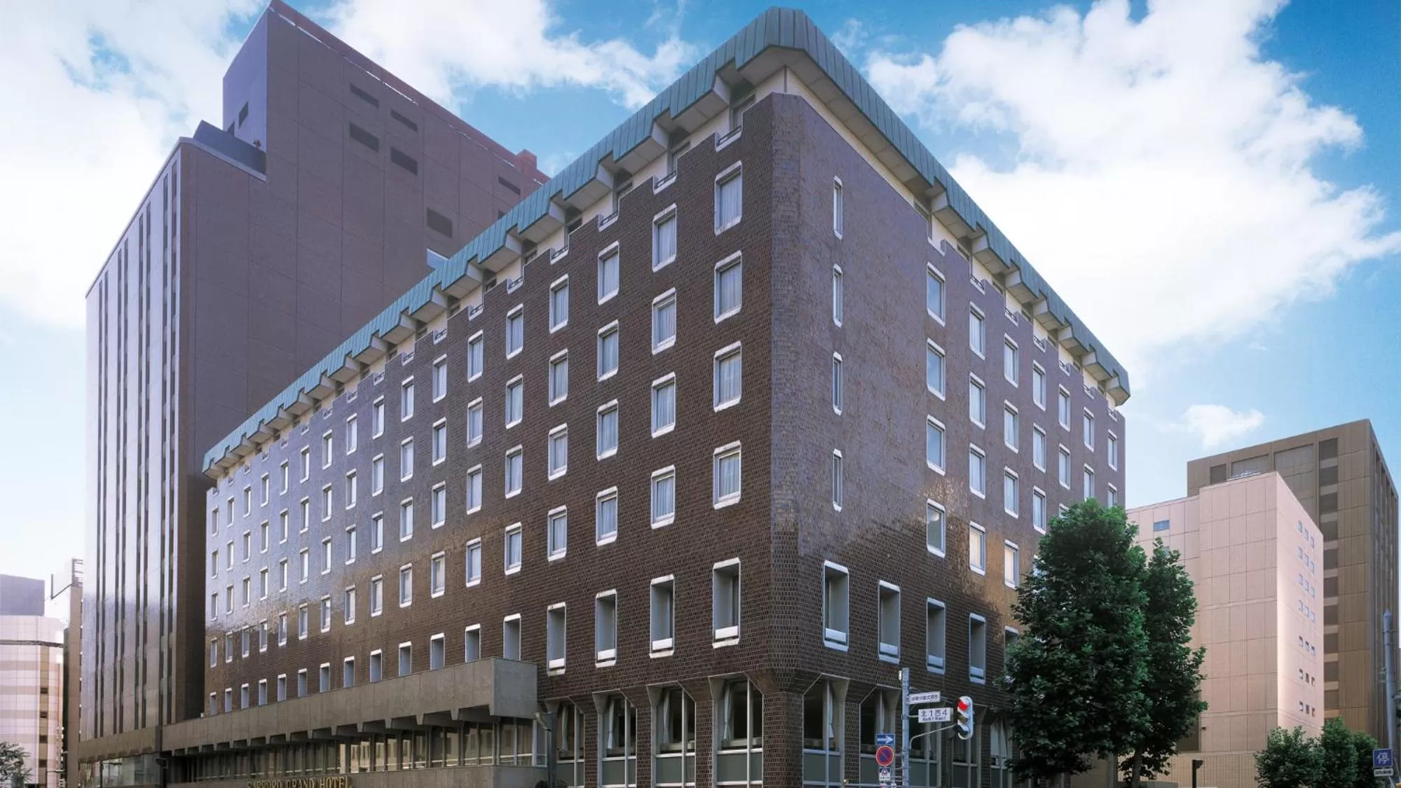 Property building in Sapporo Grand Hotel