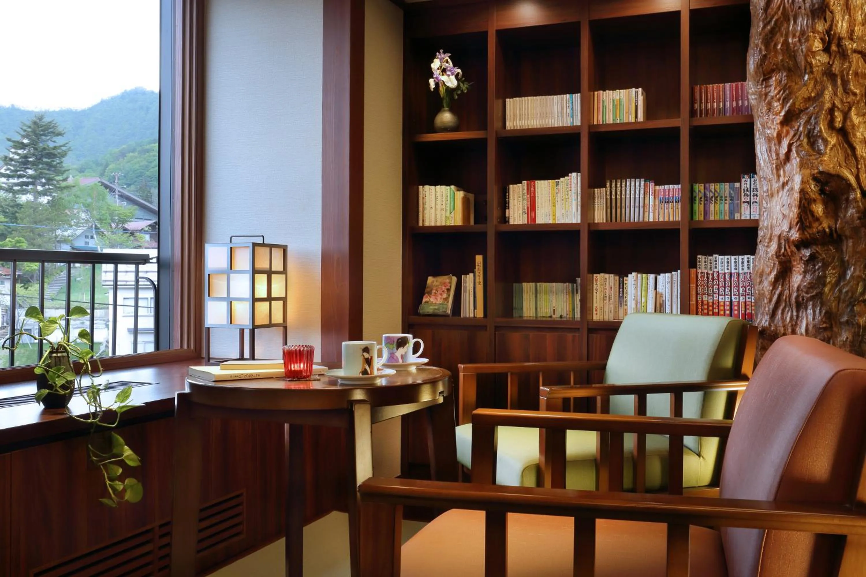 Lounge or bar in Zao Onsen Omiya Ryokan