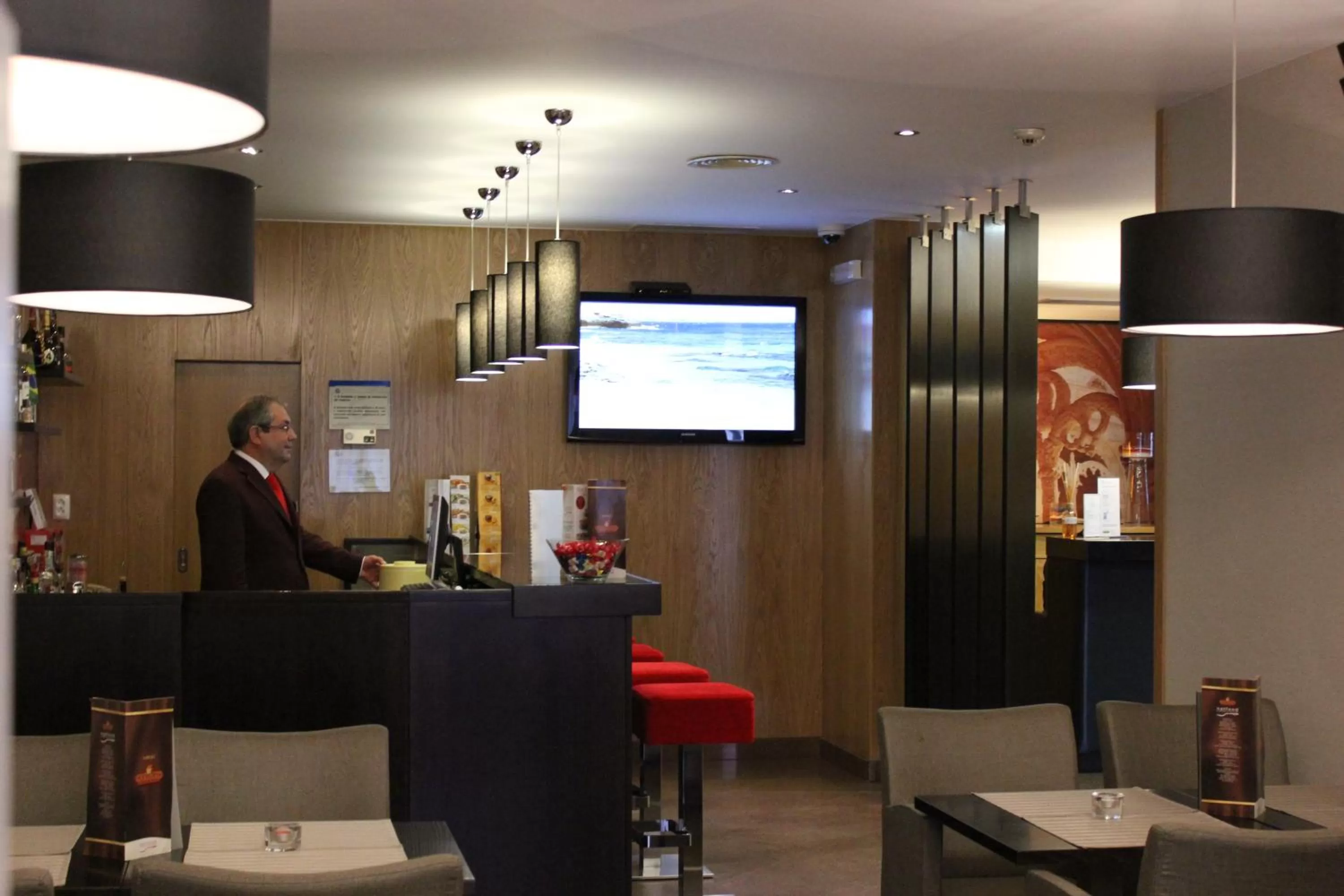 Lounge or bar in Hotel Principe Lisboa