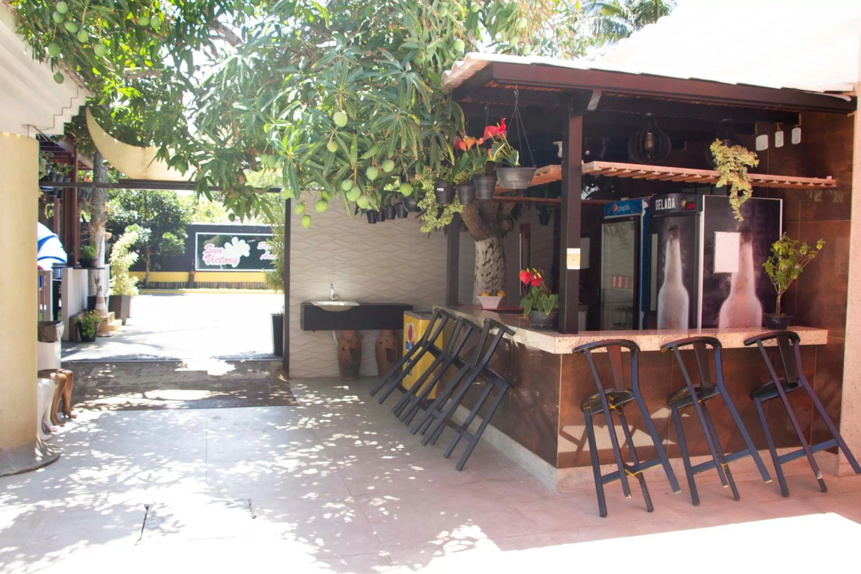 Lounge or bar in Pousada SUN Victory